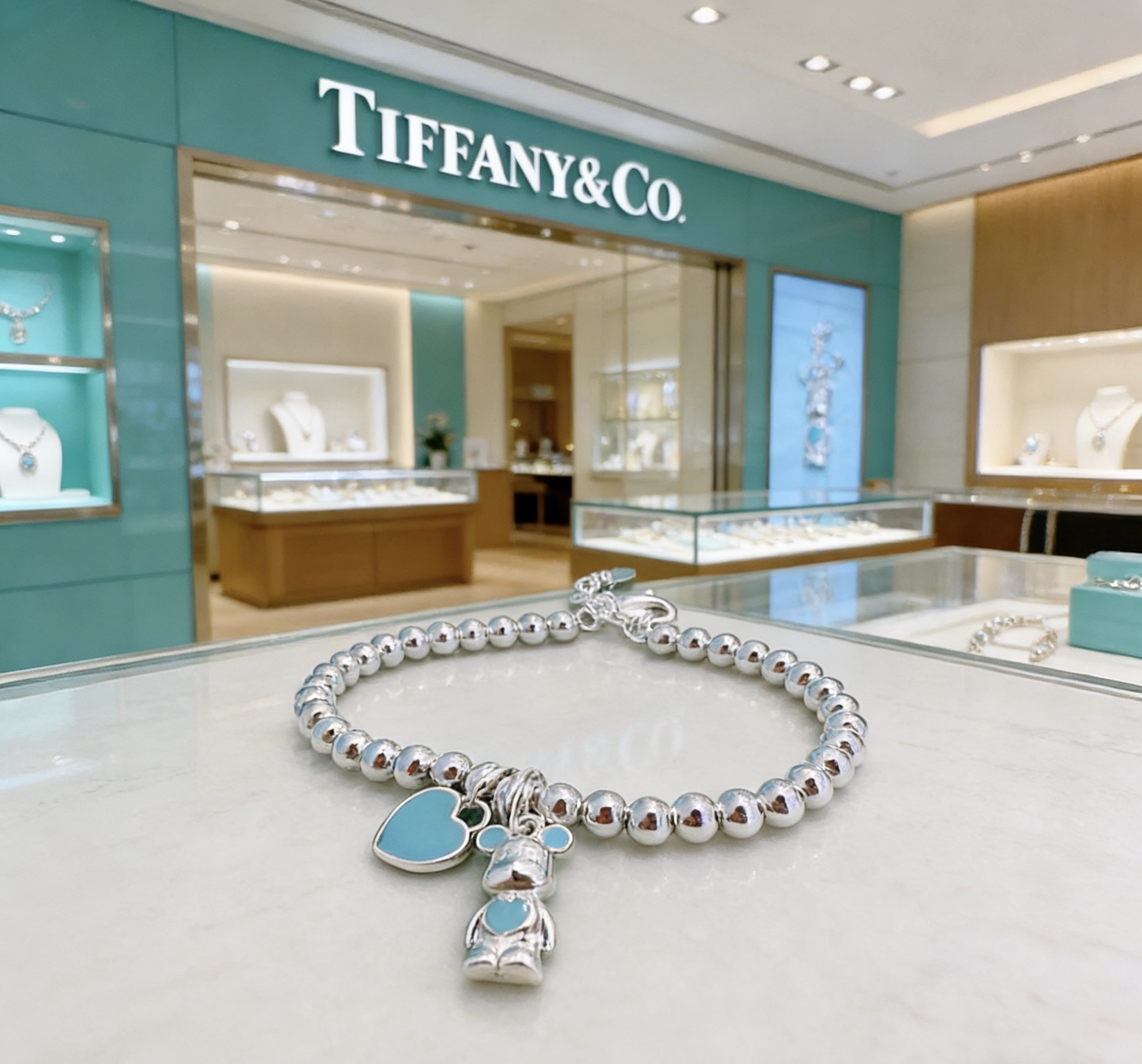 Tiffany & Co. 蒂芙尼 TIFFNY&CO 精工银版本手链