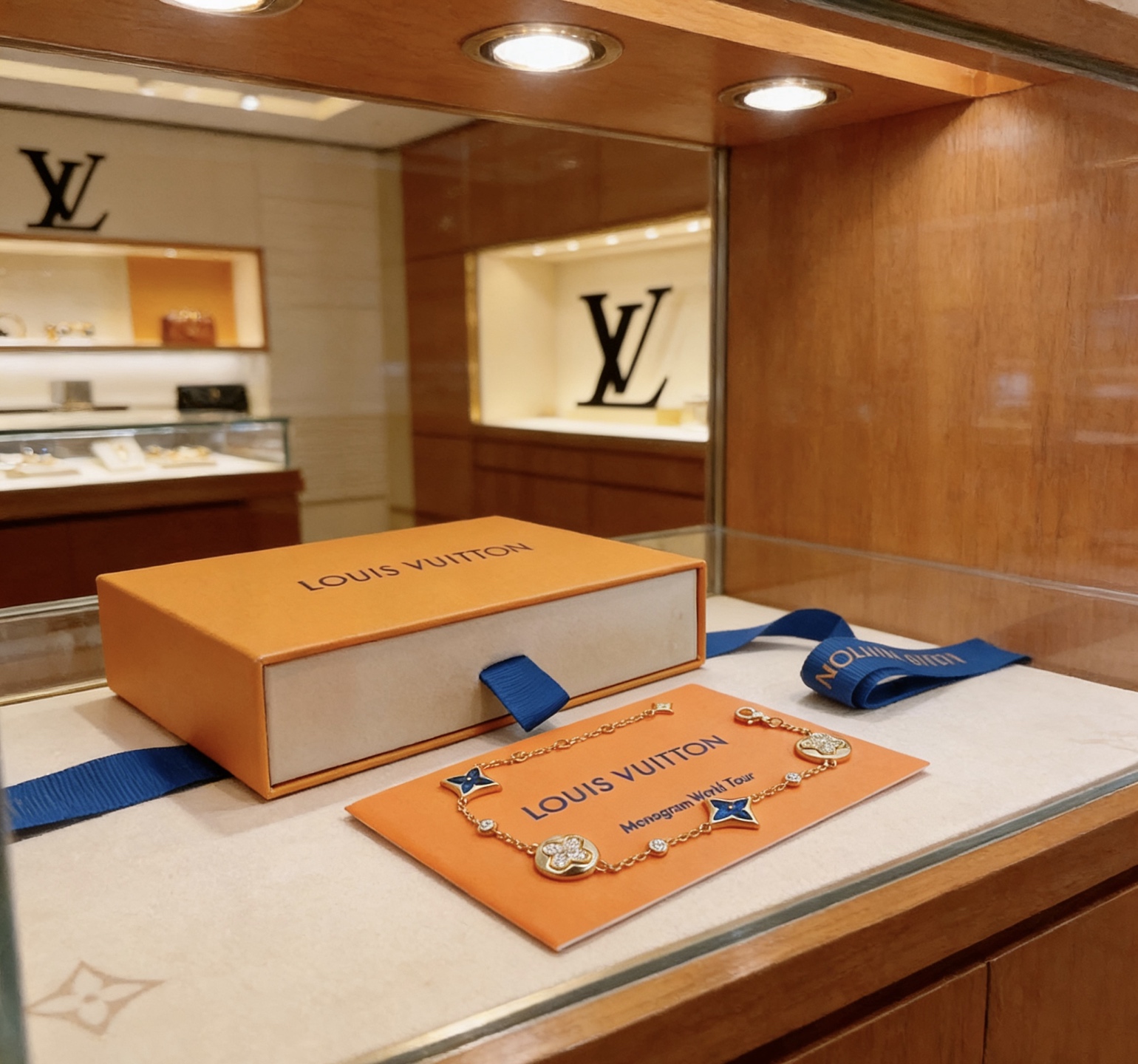 Louis Vuitton 路易威登LV手链V金材质系列 品相完美 细节无敌 那种独特的色泽完全无可挑剔 再缀以 指环外形设计