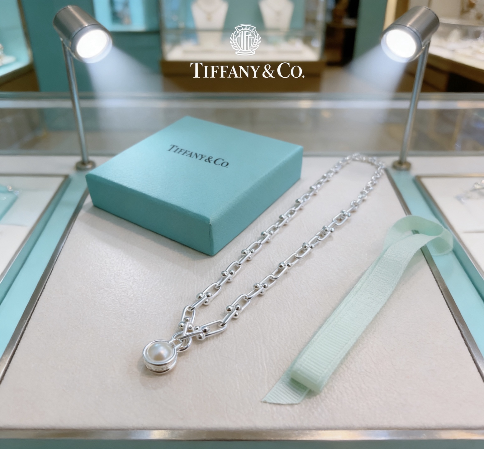 Tiffany & Co. 蒂芙尼项链TIFFNY&CO 精工银版本