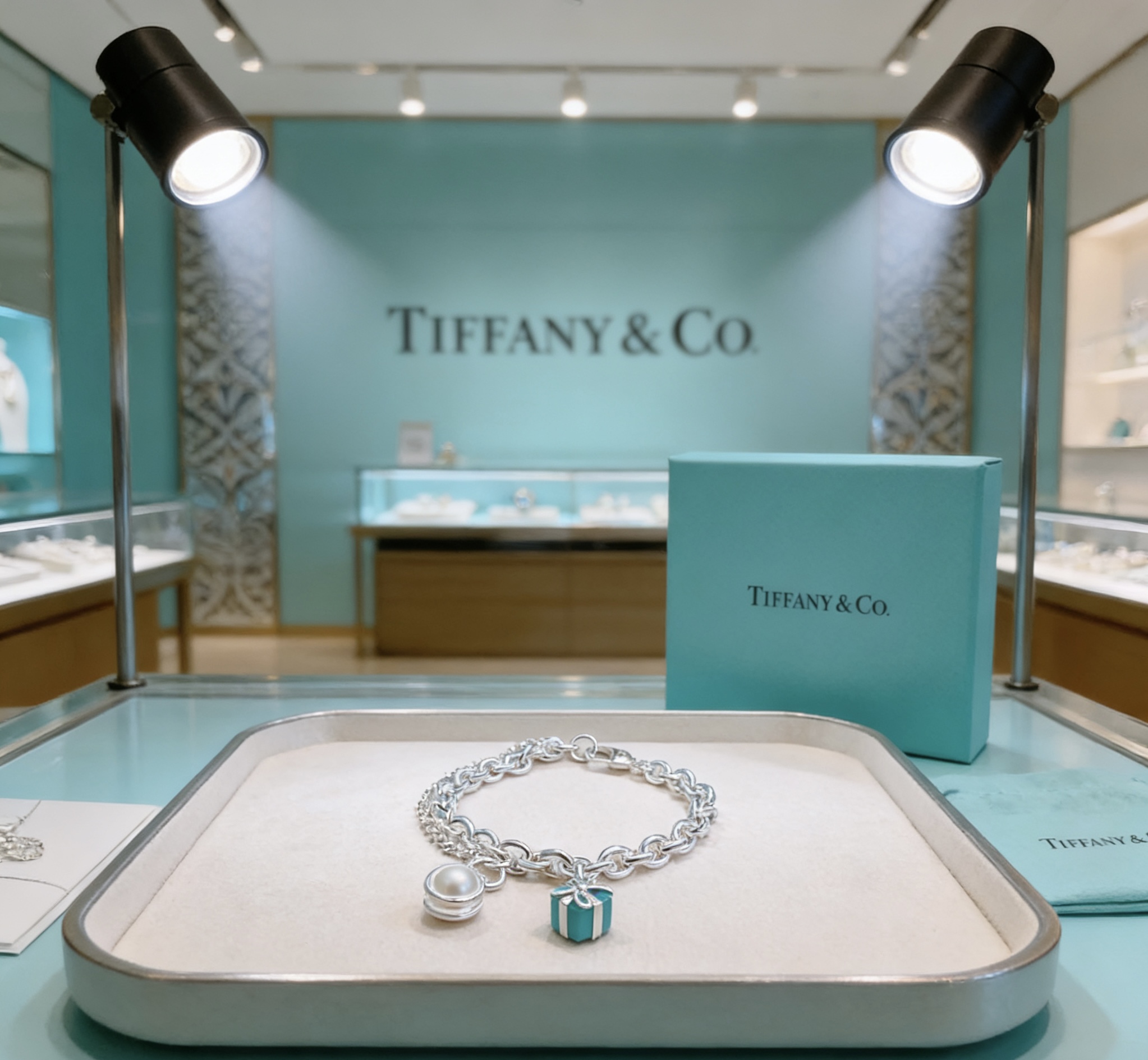 Tiffany & Co. 蒂芙尼 TIFFNY&CO 精工银版本手链