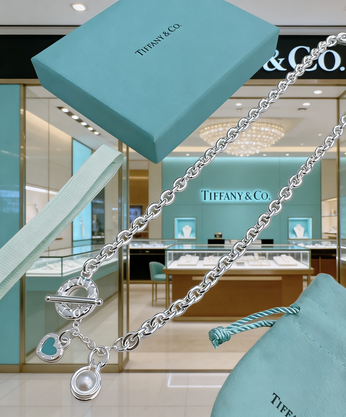Tiffany & Co. 蒂芙尼 TIFFNY&CO 精工银版本