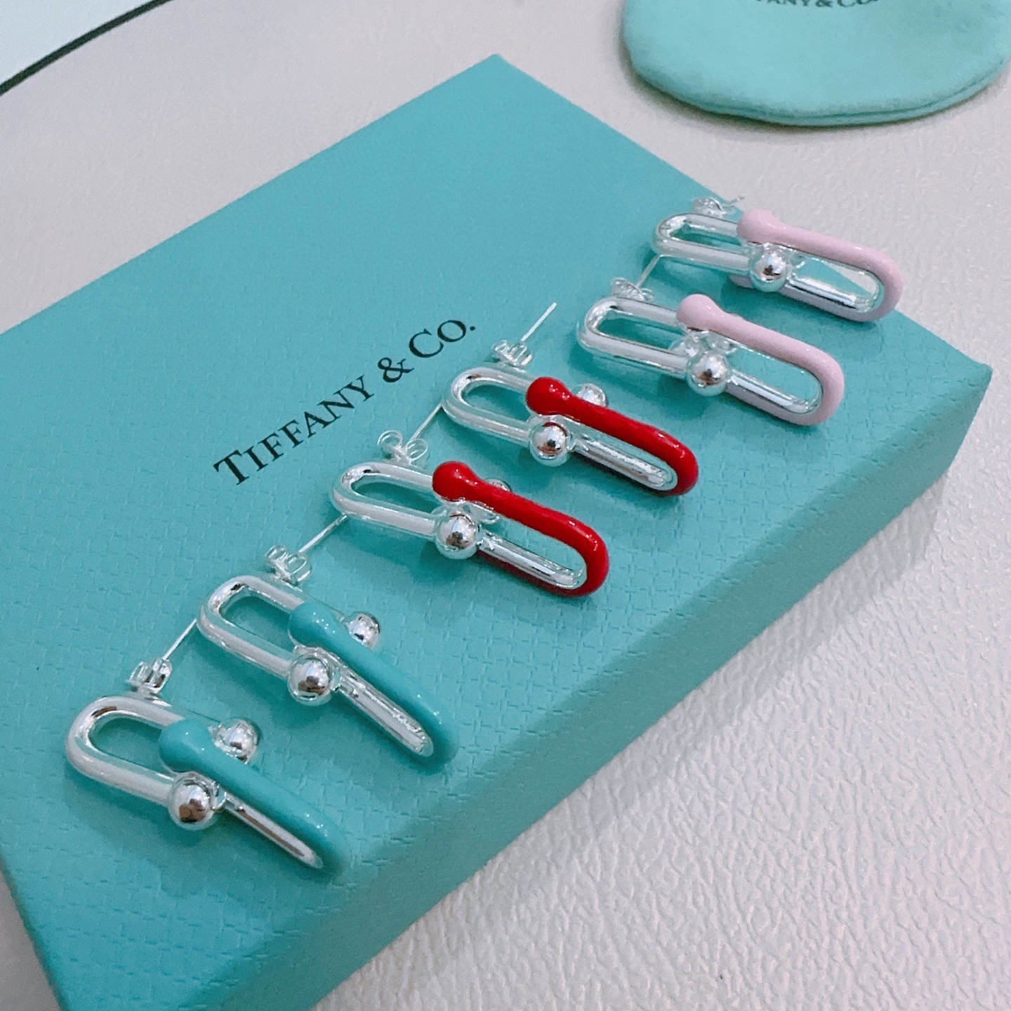 Tiffany & Co. 独家订制 Tiff 蒂芙尼耳环纪念款