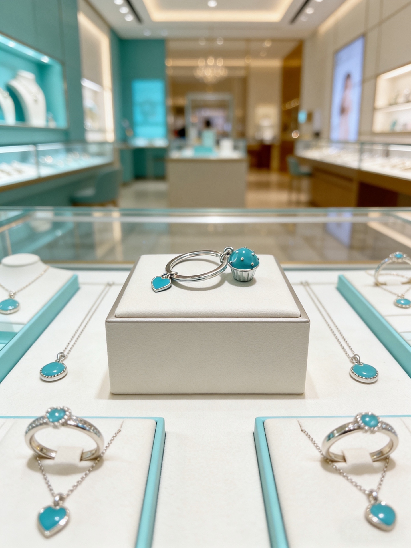 Tiffany & Co. 新品发布蒂芙尼钥匙扣 包包扣 最新款包包挂饰档次更高 系列 款设计理念钥匙扣系列