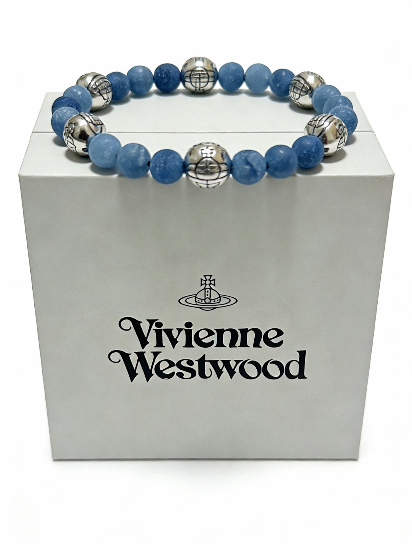 Vivienne Westwood 西太后 新品手链 多元素玛瑙泰银风格手链