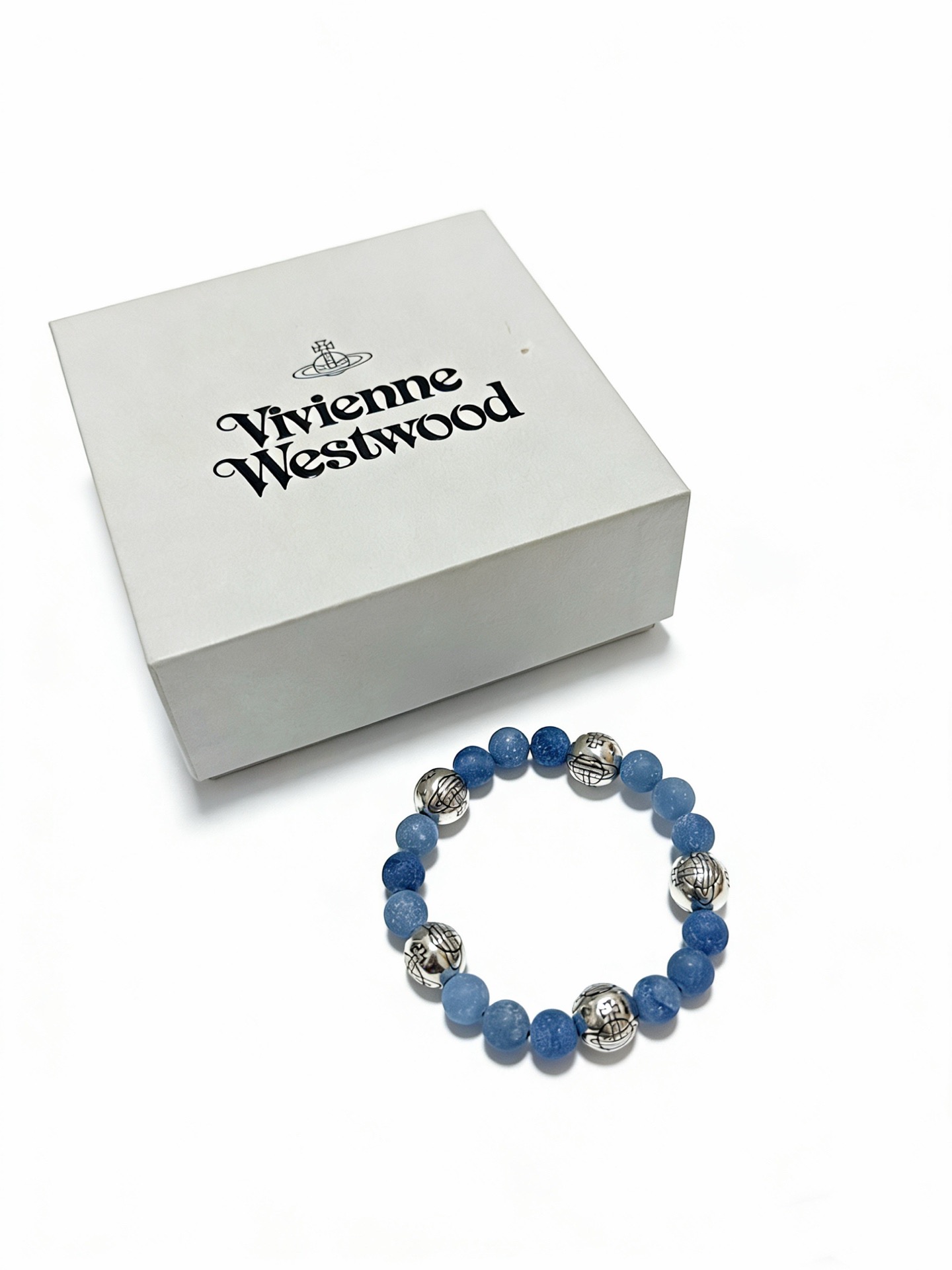 Vivienne Westwood 西太后 新品手链 多元素玛瑙泰银风格手链