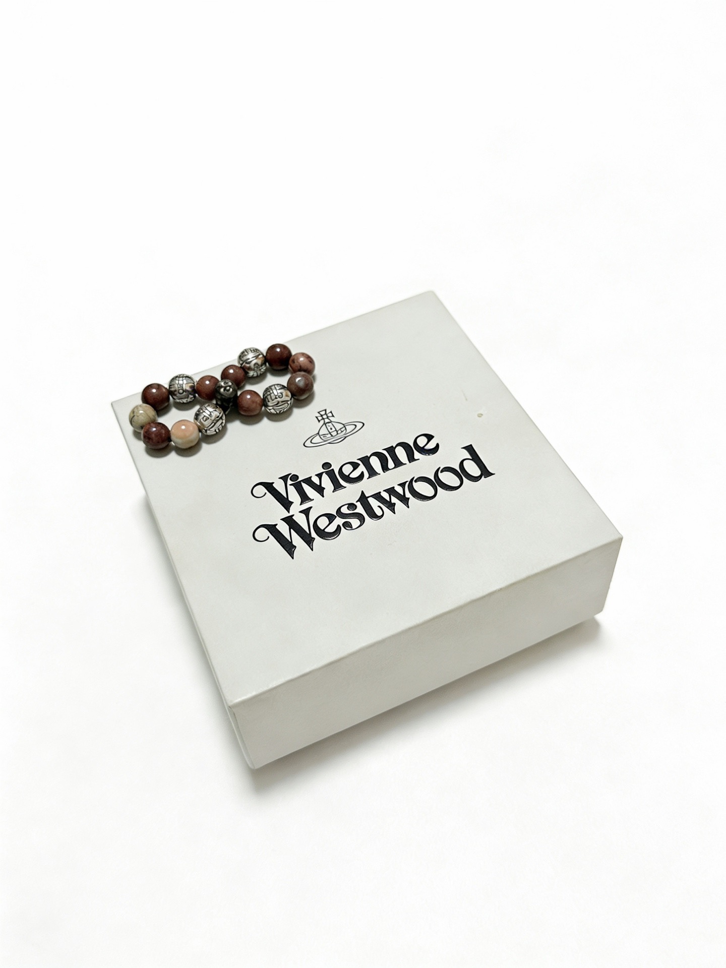Vivienne Westwood 西太后 新品手链 多元素玛瑙泰银风格手链