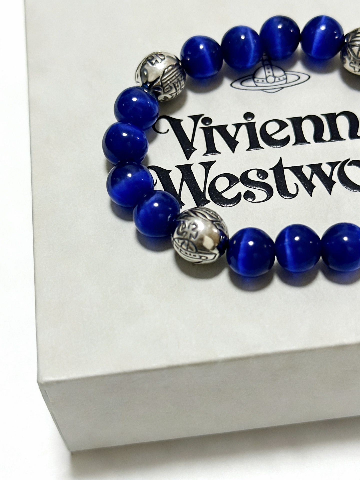 Vivienne Westwood 西太后 新品手链 多元素玛瑙泰银风格手链