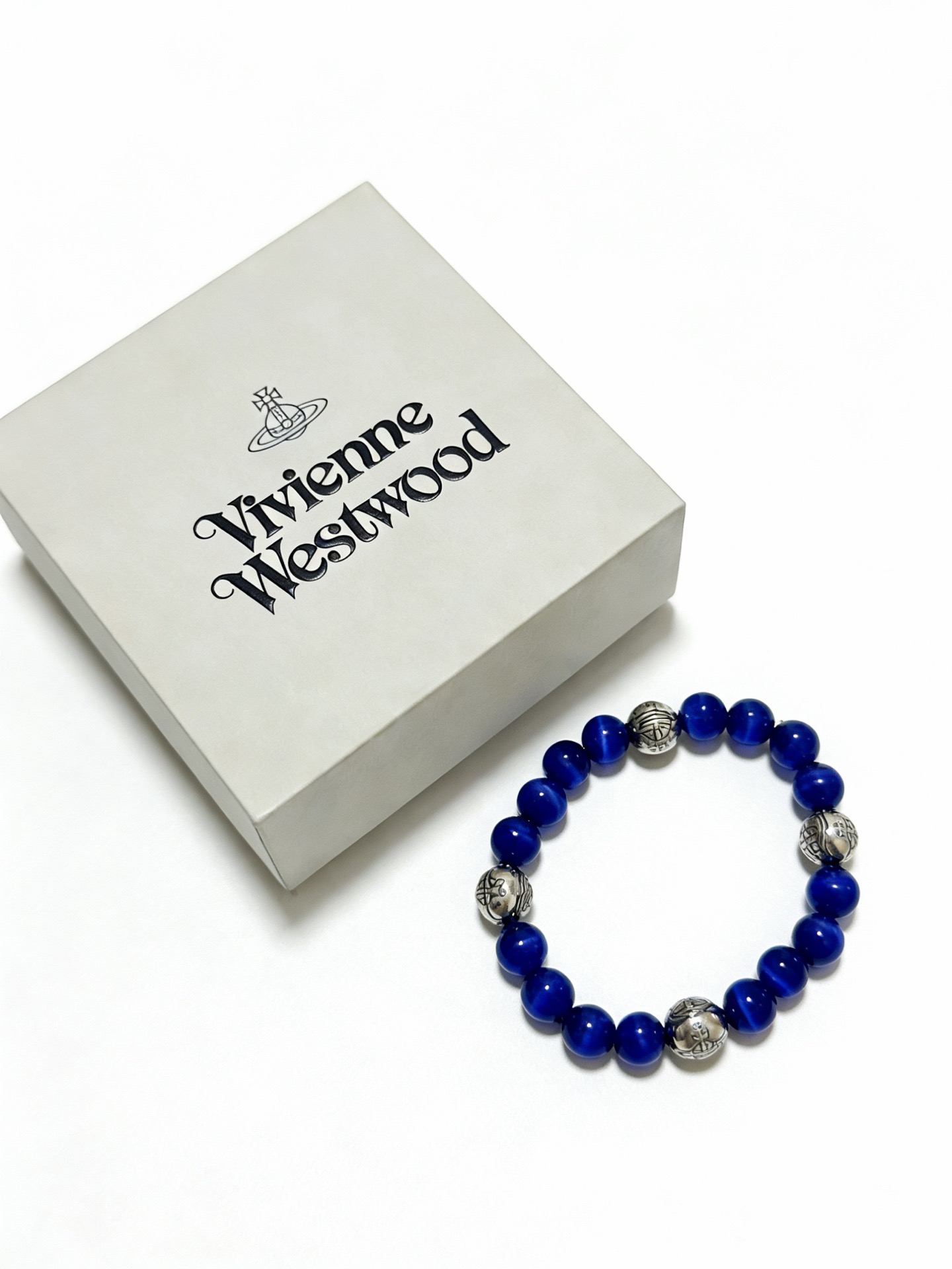 Vivienne Westwood 西太后 新品手链 多元素玛瑙泰银风格手链