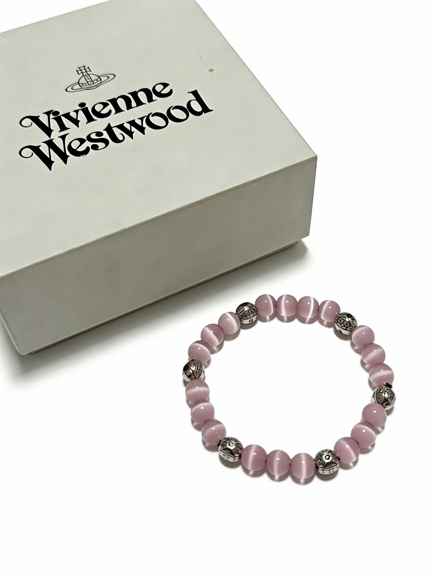Vivienne Westwood 西太后 新品手链 多元素玛瑙泰银风格手链