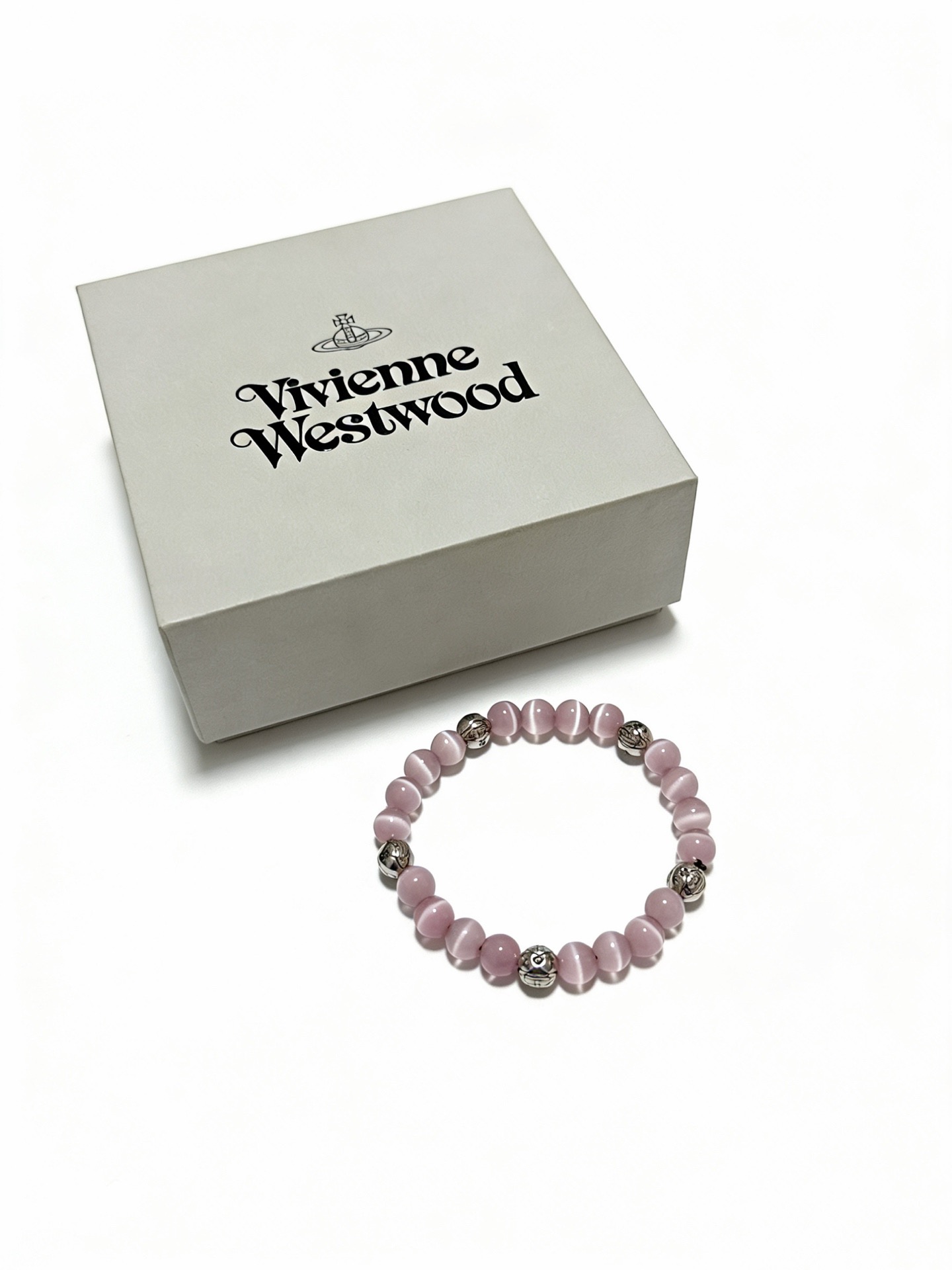 Vivienne Westwood 西太后 新品手链 多元素玛瑙泰银风格手链