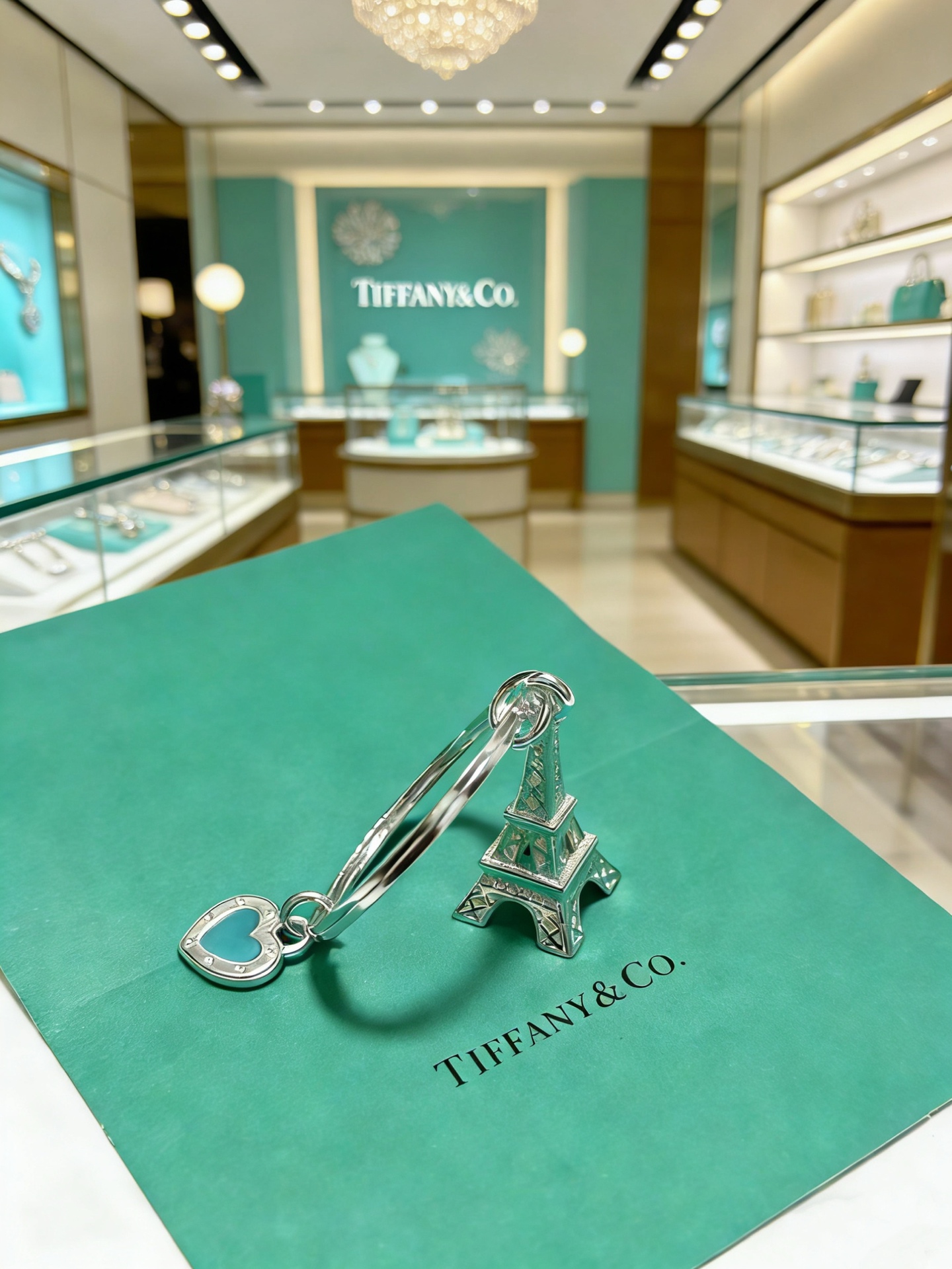 Tiffany & Co. 新品发布蒂芙尼钥匙扣 包包扣 最新款包包挂饰档次更高 系列 款设计理念钥匙扣系列