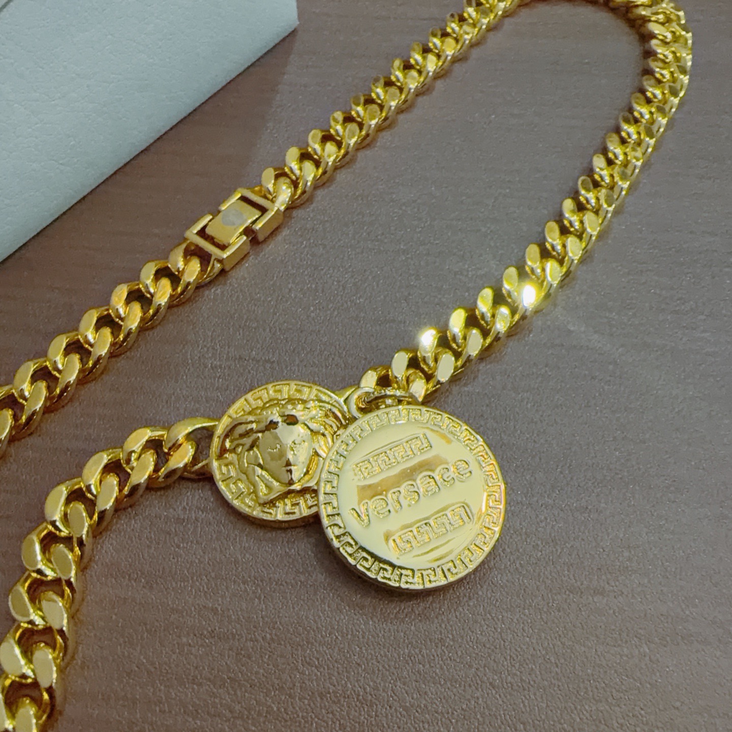 Versace 高品质范思哲项链美杜莎头像 新款开模