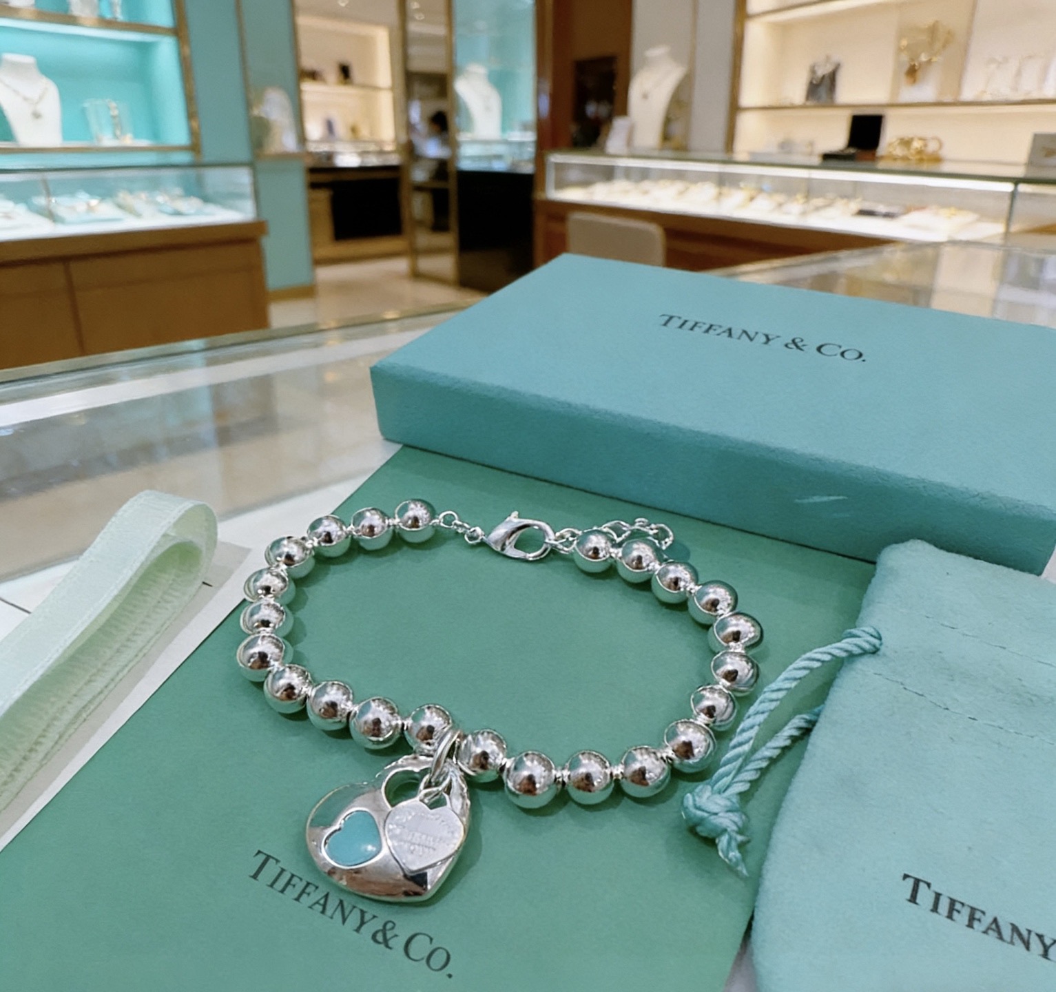 Tiffany & Co. 蒂芙尼 TIFFNY&CO 精工银版本手链