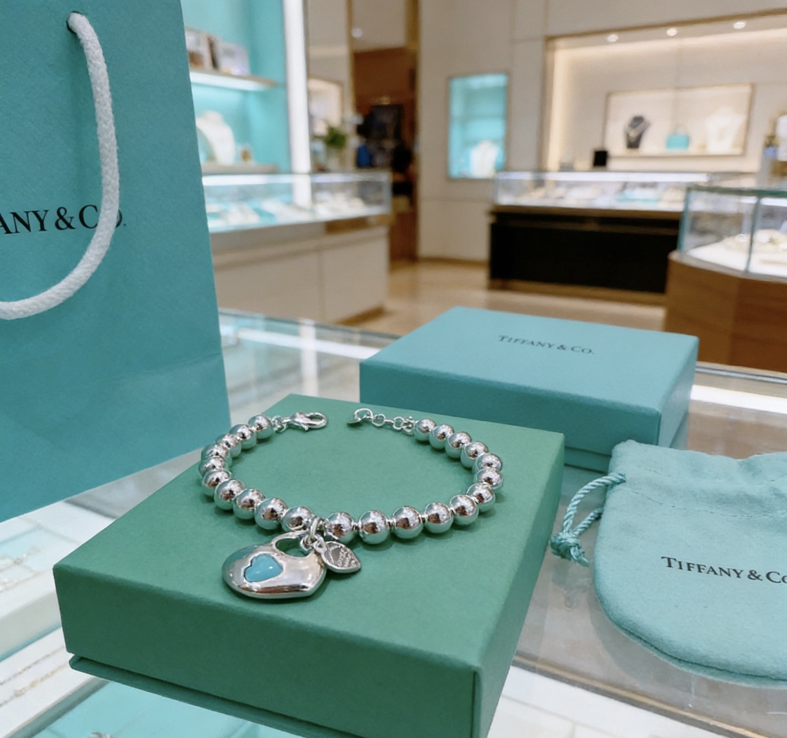 Tiffany & Co. 蒂芙尼 TIFFNY&CO 精工银版本手链