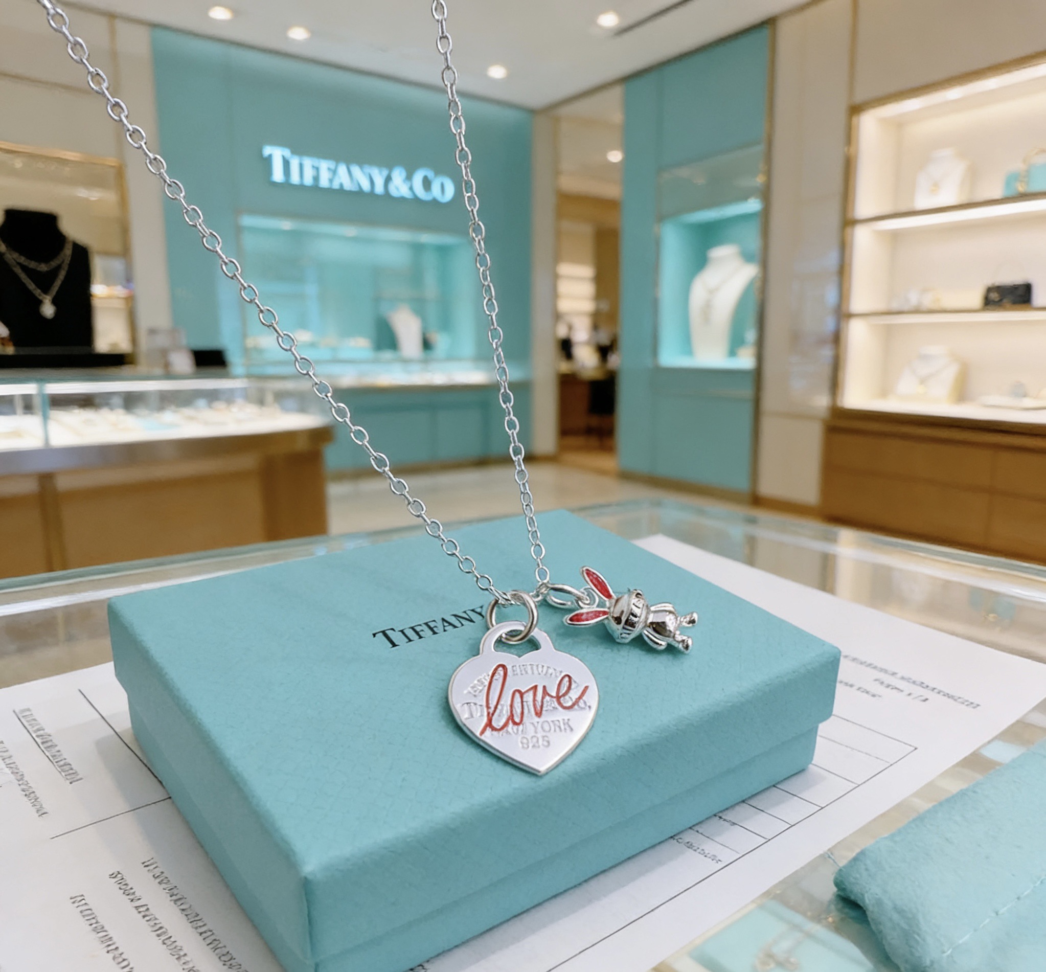 Tiffany & Co. 蒂芙尼 TIFFNY&CO 精工银版本
