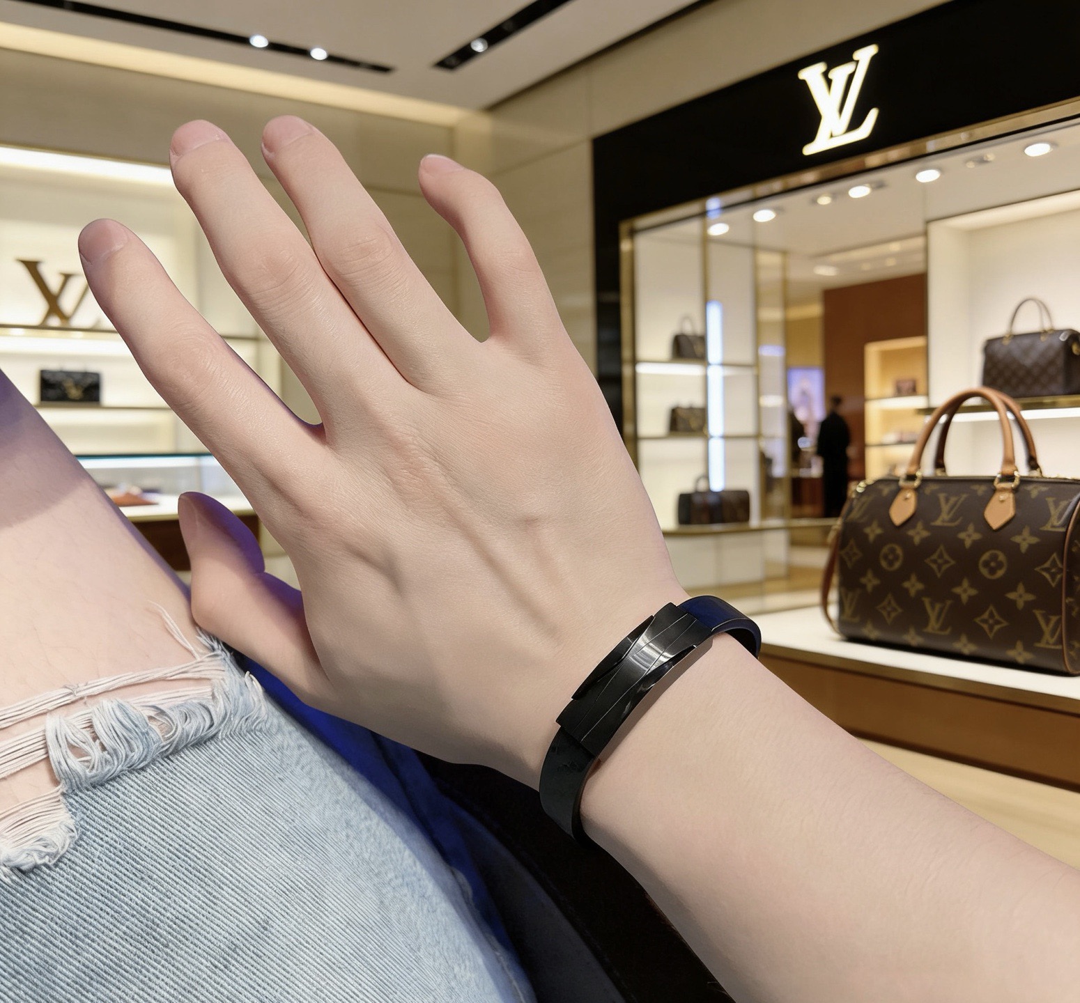 Louis Vuitton 高品质路易威登LV牛皮手链 潮流