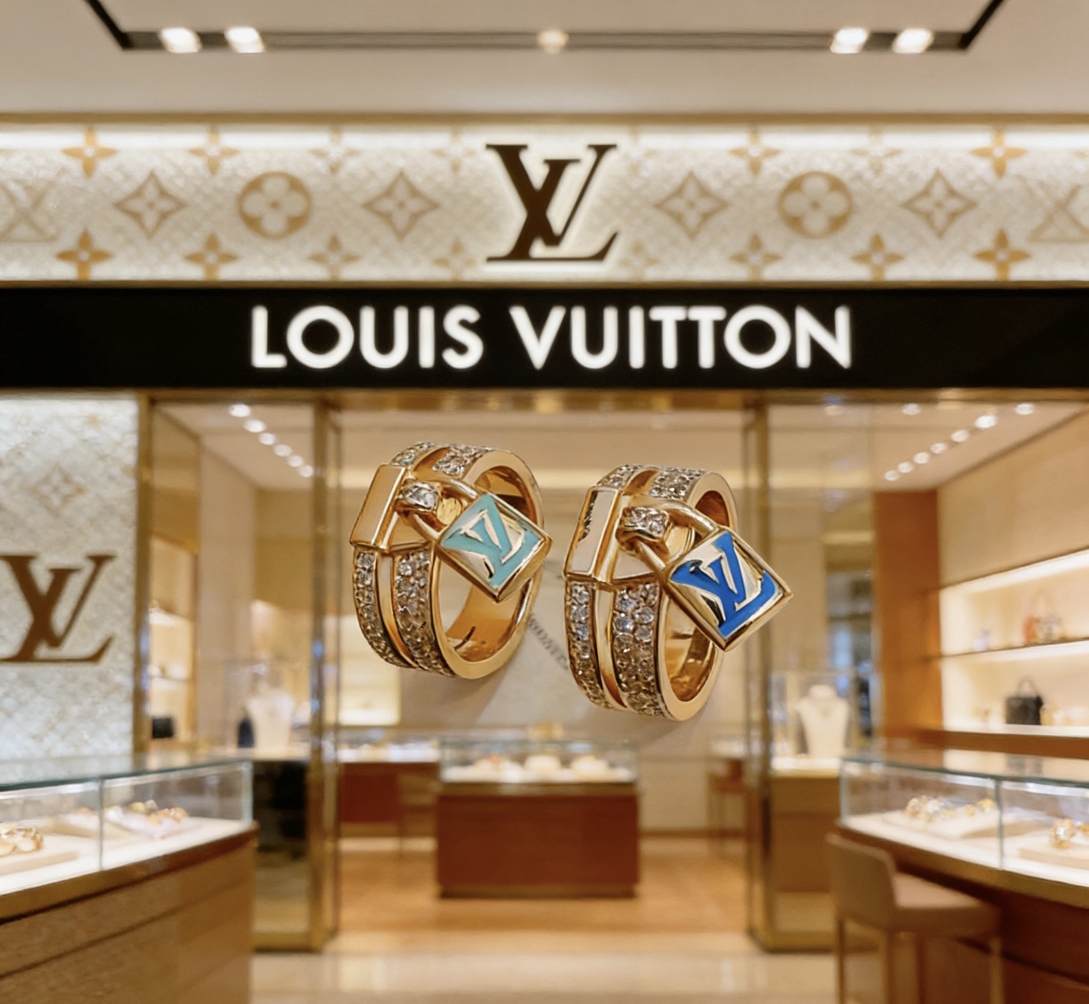 Louis Vuitton 高品质路易威登LV戒指（ ） 潮流 男女均可佩戴 同款 摇滚朋克泰银风格 元素 潮流百搭 项链最新款档次更高明星 款系列 银戒指