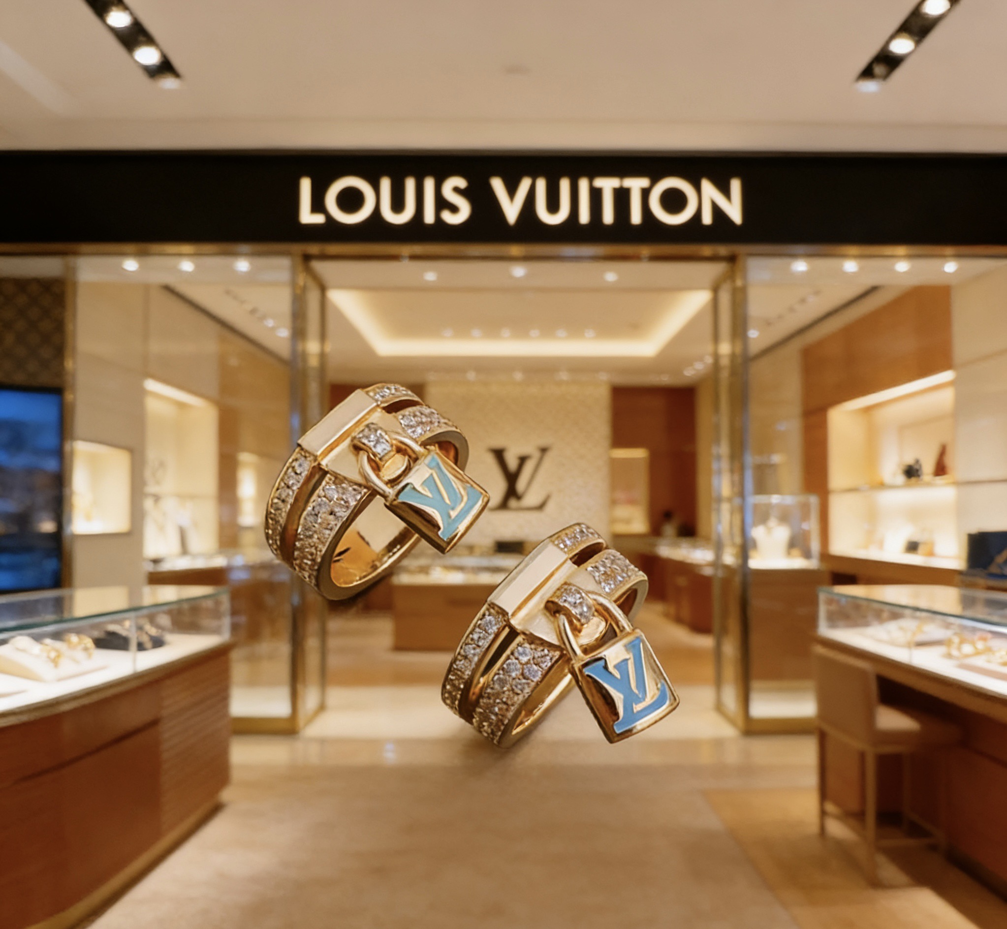 Louis Vuitton 高品质路易威登LV戒指（ ） 潮流 男女均可佩戴 同款 摇滚朋克泰银风格 元素 潮流百搭 项链最新款档次更高明星 款系列 银戒指
