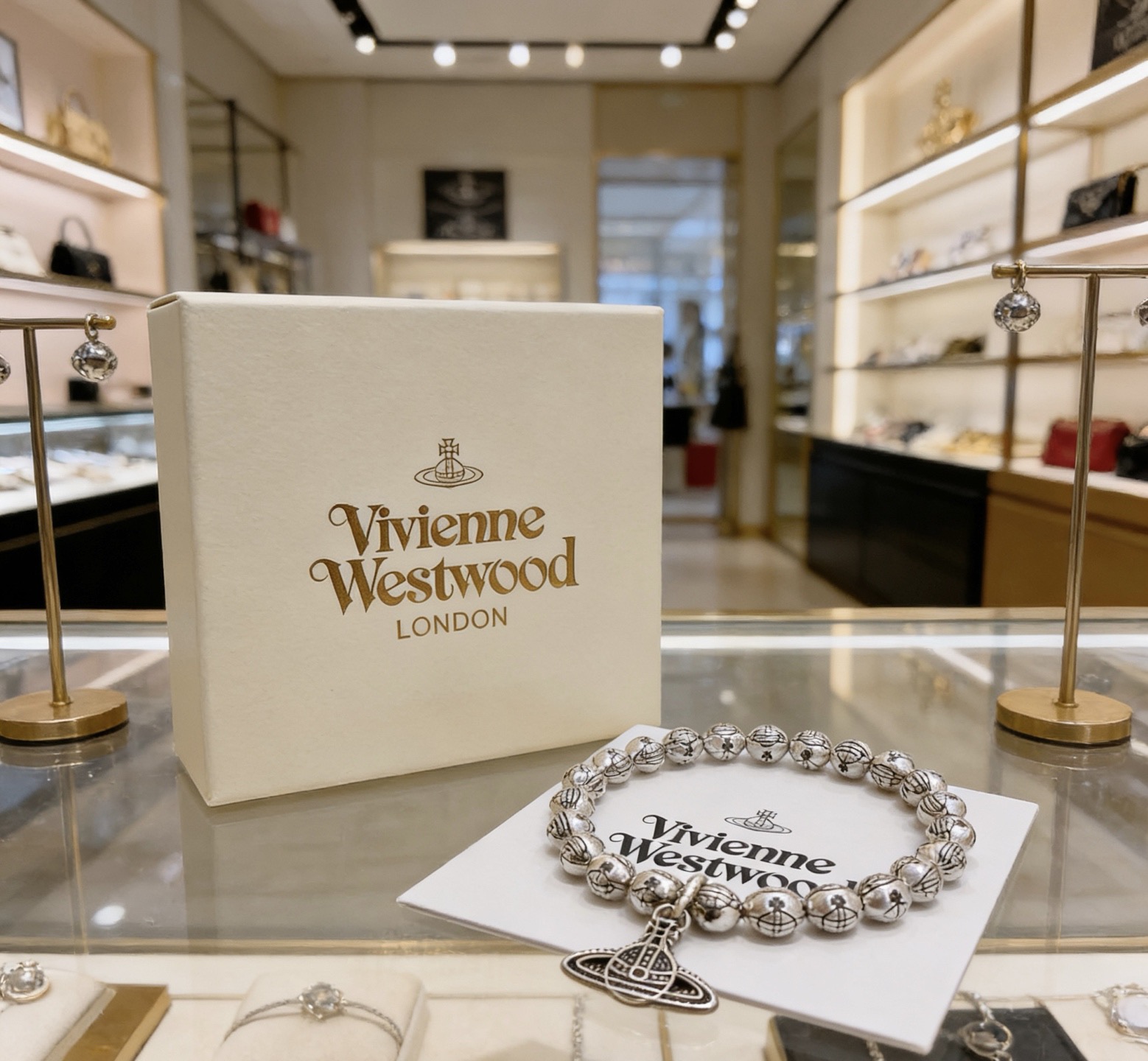 Vivienne Westwood 西太后 精工版本 多元素泰银风格手链
