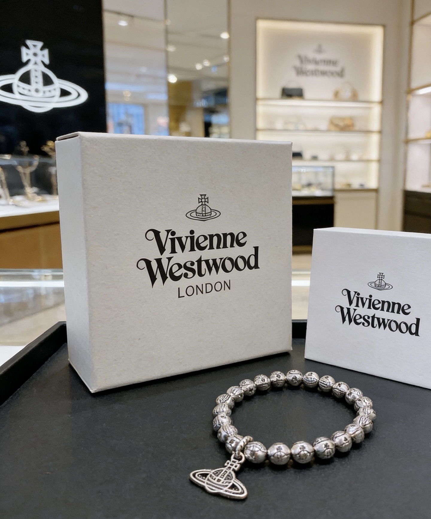 Vivienne Westwood 西太后 精工版本 多元素泰银风格手链