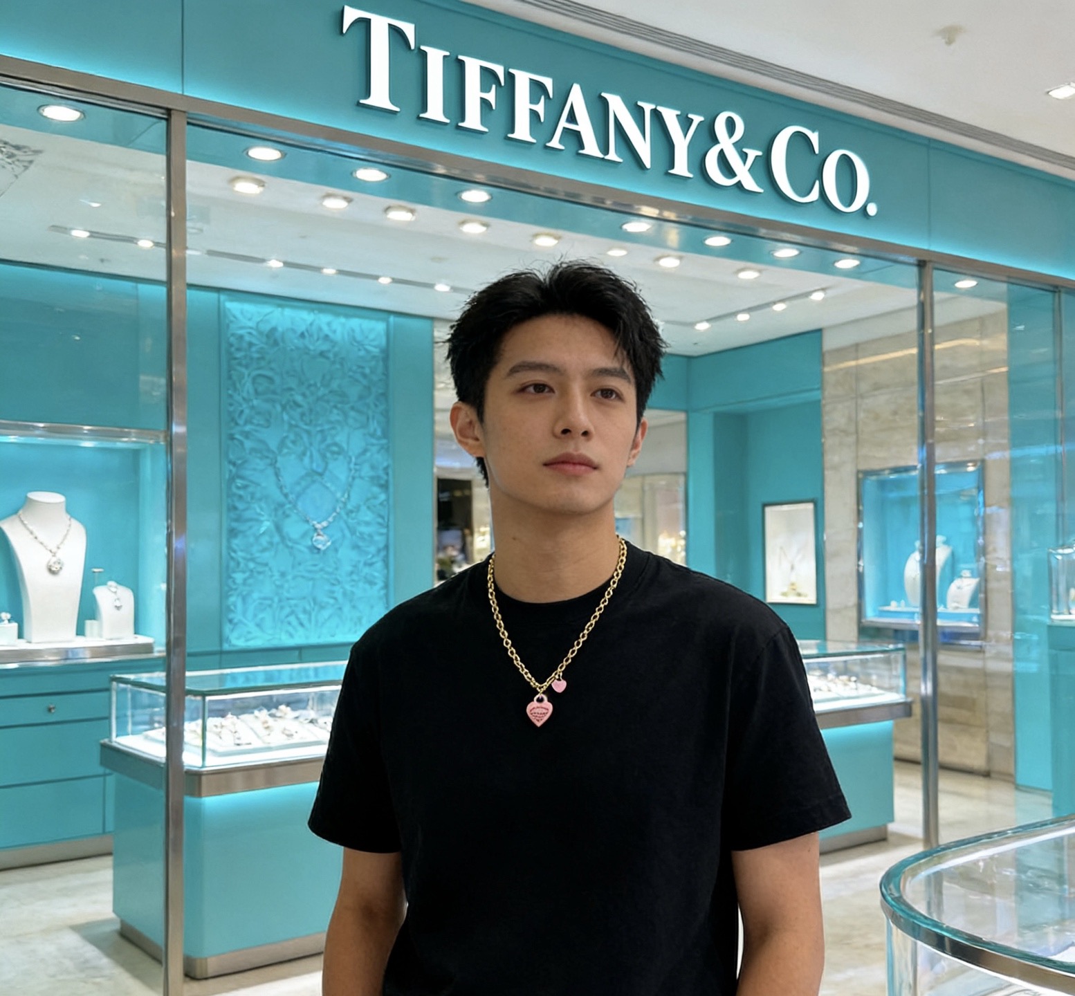 Tiffany & Co. 蒂芙尼项链TIFFNY&CO 精工银版本