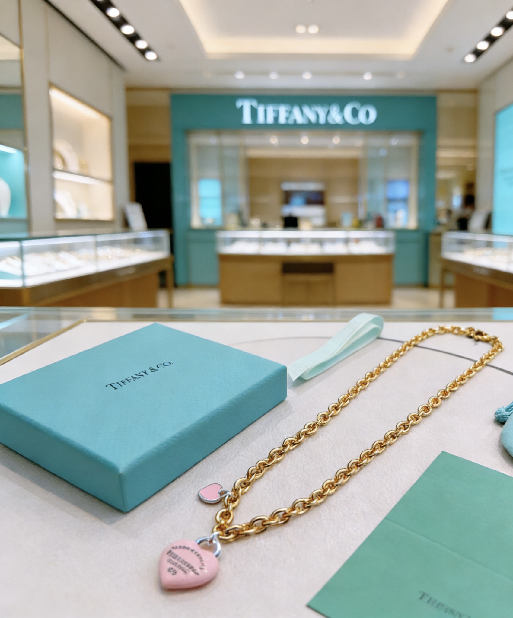 Tiffany & Co. 蒂芙尼项链TIFFNY&CO 精工银版本