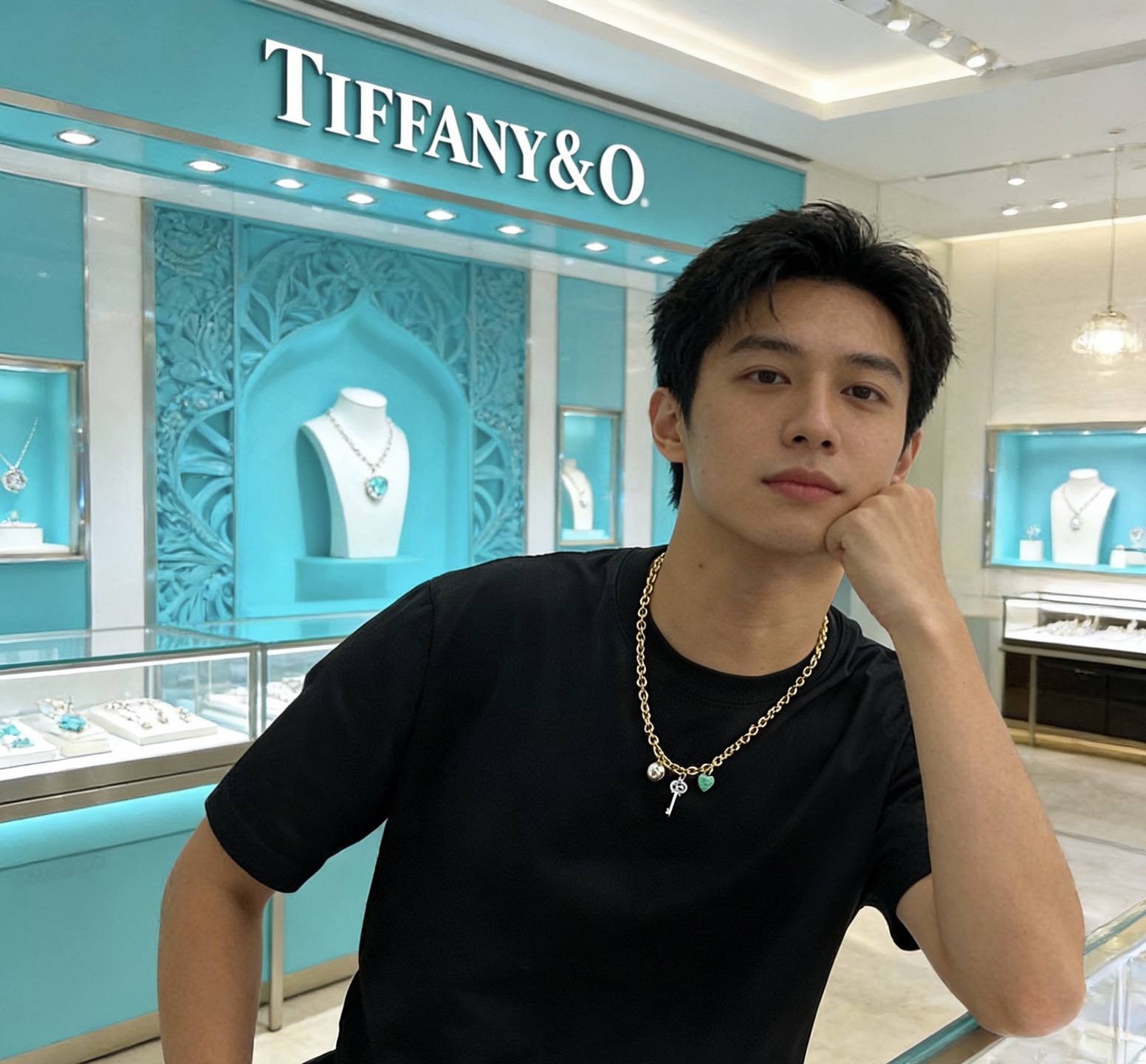 Tiffany & Co. 蒂芙尼项链TIFFNY&CO 精工银版本