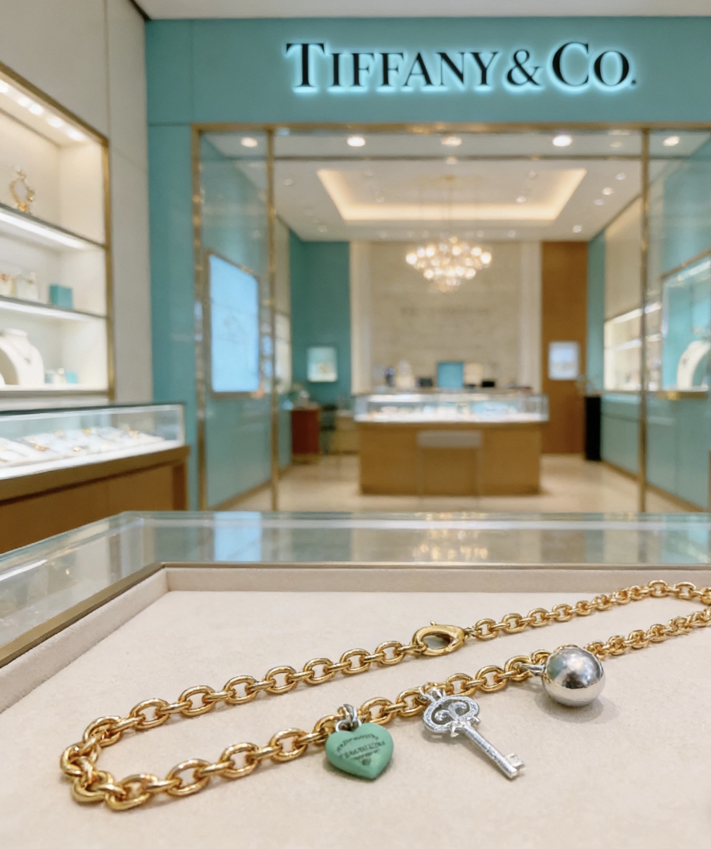 Tiffany & Co. 蒂芙尼项链TIFFNY&CO 精工银版本