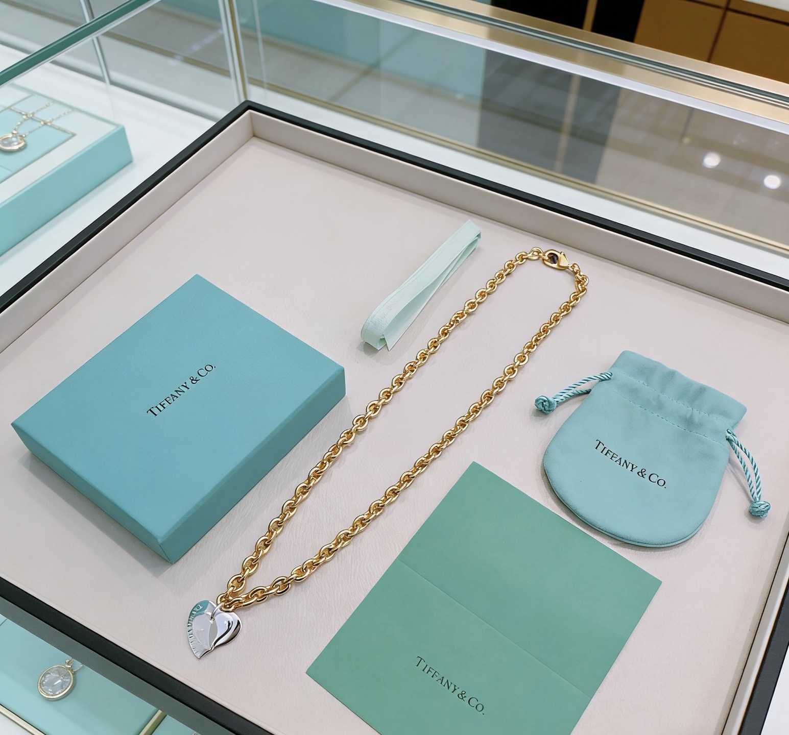 Tiffany & Co. 蒂芙尼项链TIFFNY&CO 精工银版本