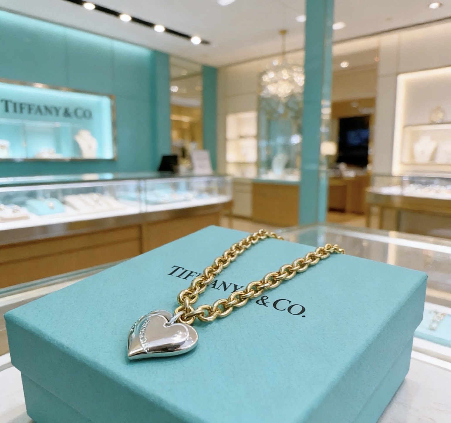 Tiffany & Co. 蒂芙尼项链TIFFNY&CO 精工银版本