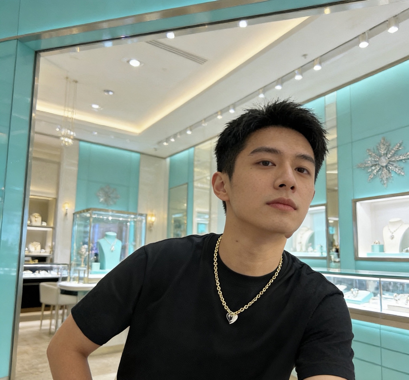 Tiffany & Co. 蒂芙尼项链TIFFNY&CO 精工银版本