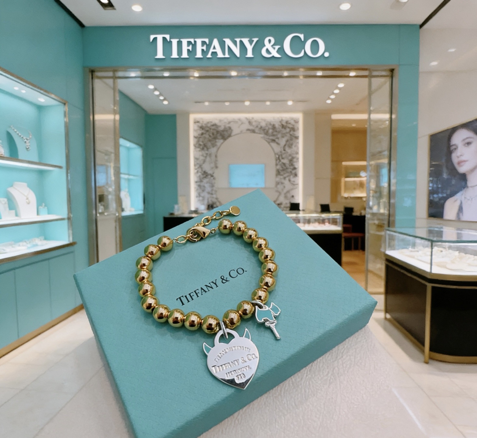 Tiffany & Co. 新款大珠蒂芙尼手链 TIFFNY&CO