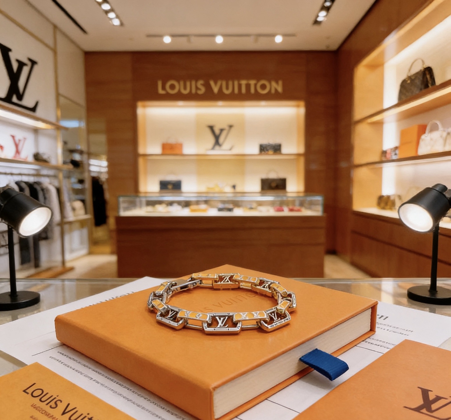Louis Vuitton 高品质新款法郎路易威登LV手链 潮流 男女均可佩戴 同款 摇滚朋克泰银风格 元素 潮流百搭 项链最新款链条档次更高明星 款手链古巴链系列 银手链