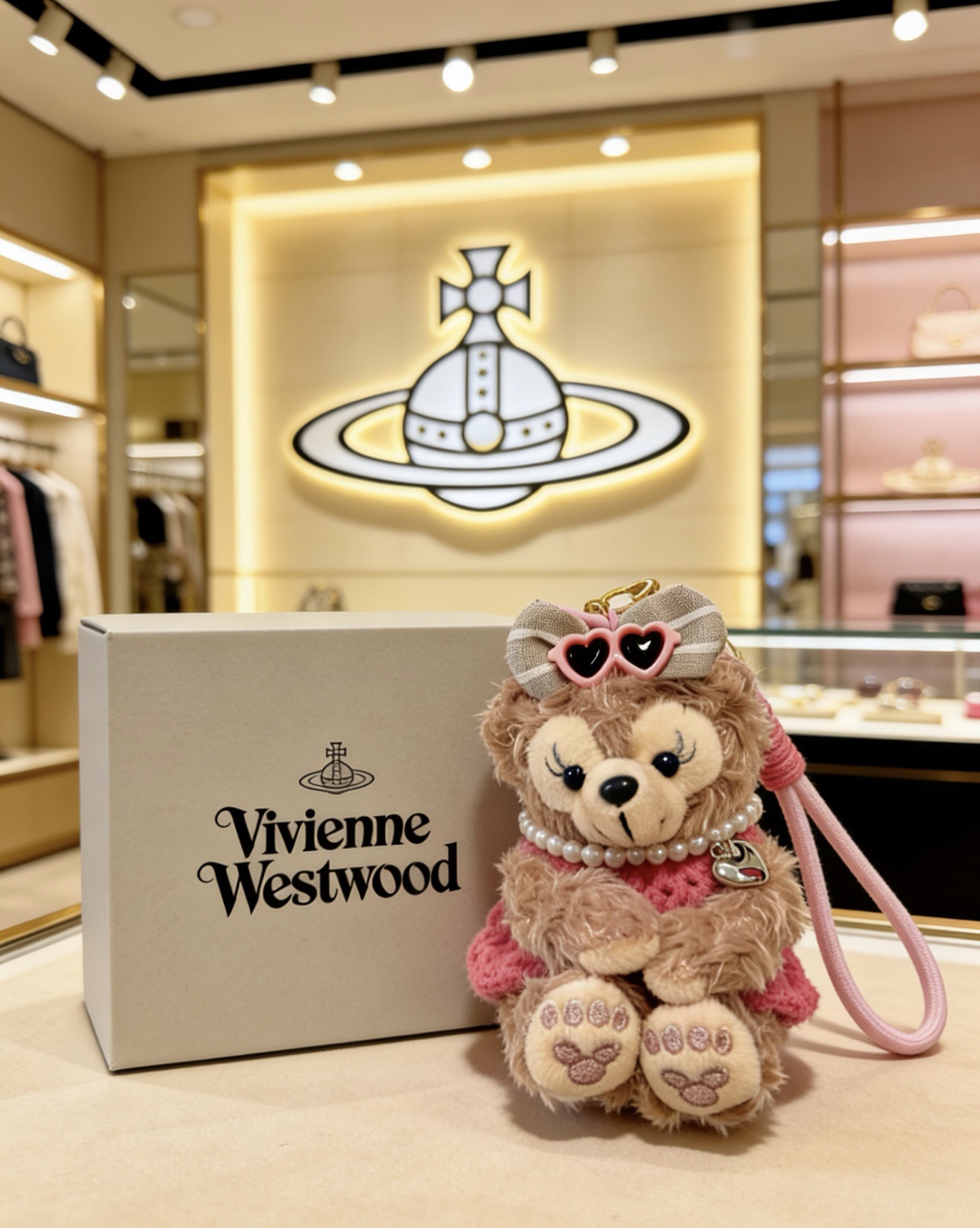 Vivienne Westwood 新品发布 西太后 包包扣 最新款包包挂饰档次更高 Anger Forest系列 款联名设计理念钥匙扣系列