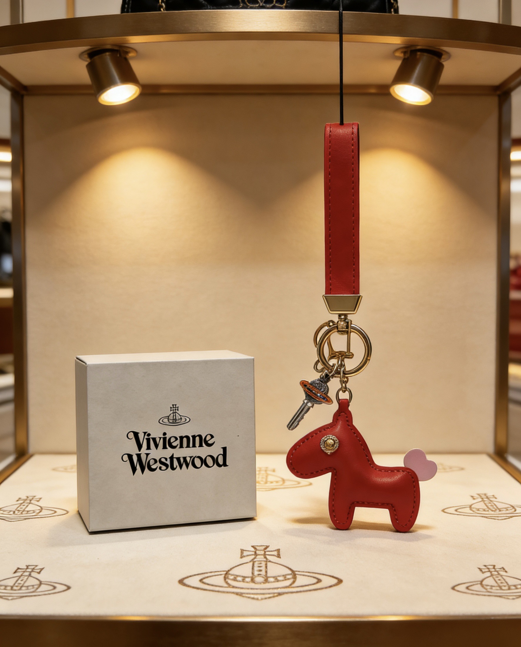 Vivienne Westwood 新品发布 西太后 包包扣 最新款包包挂饰档次更高 Anger Forest系列 款联名设计理念钥匙扣系列
