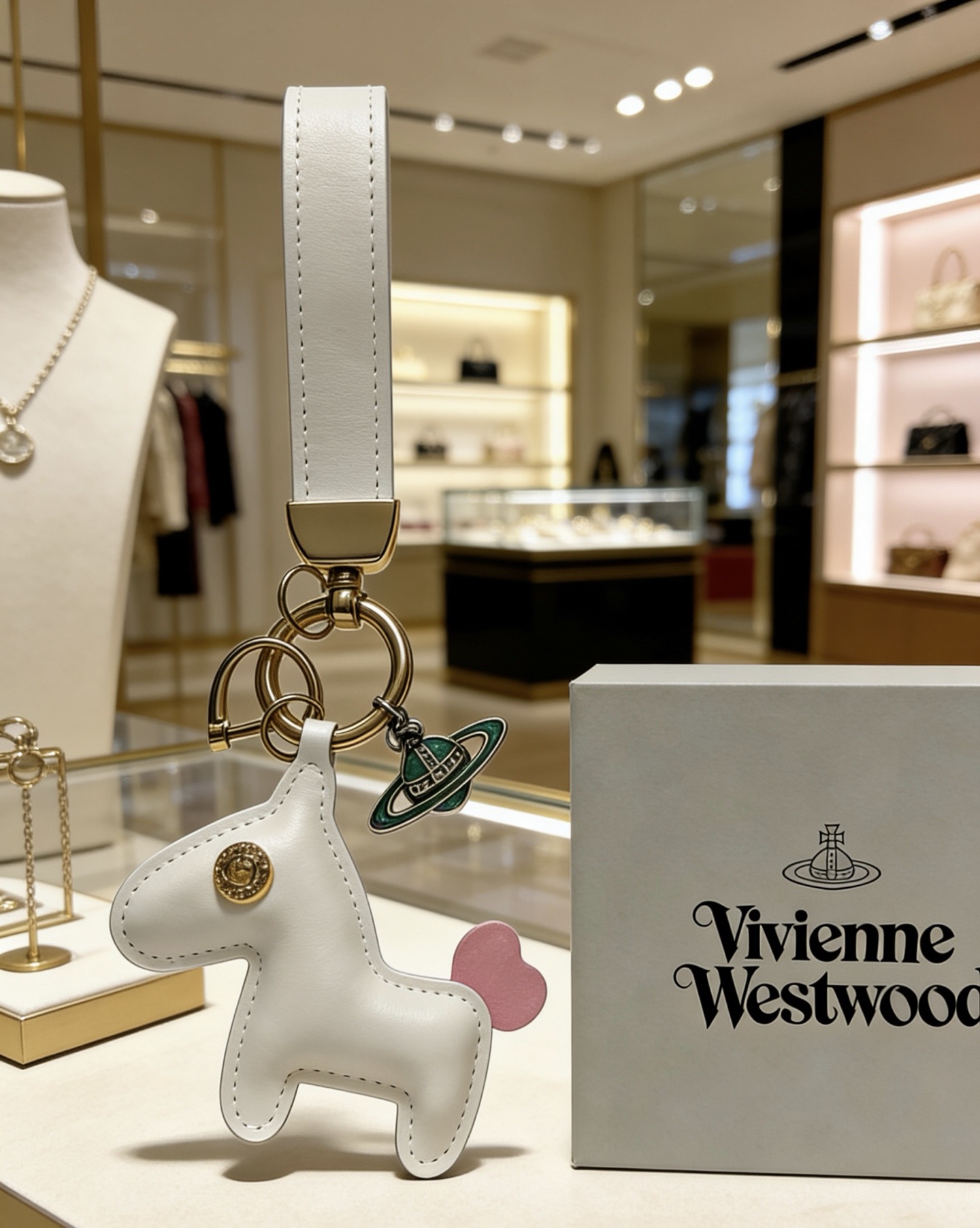 Vivienne Westwood 新品发布 西太后 包包扣 最新款包包挂饰档次更高 Anger Forest系列 款联名设计理念钥匙扣系列