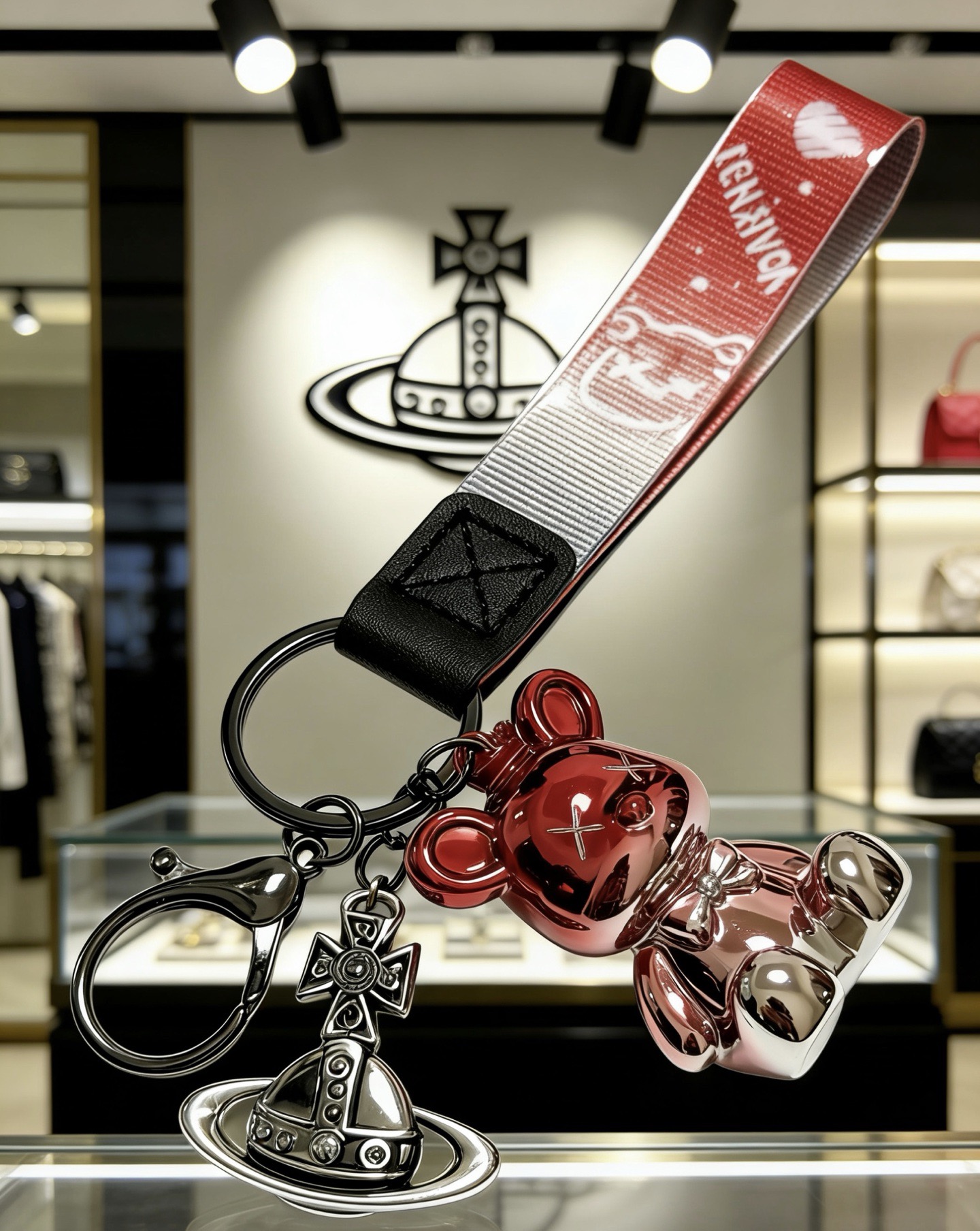 Vivienne Westwood 新品发布 西太后 包包扣 最新款包包挂饰档次更高 Anger Forest系列 款联名设计理念钥匙扣系列