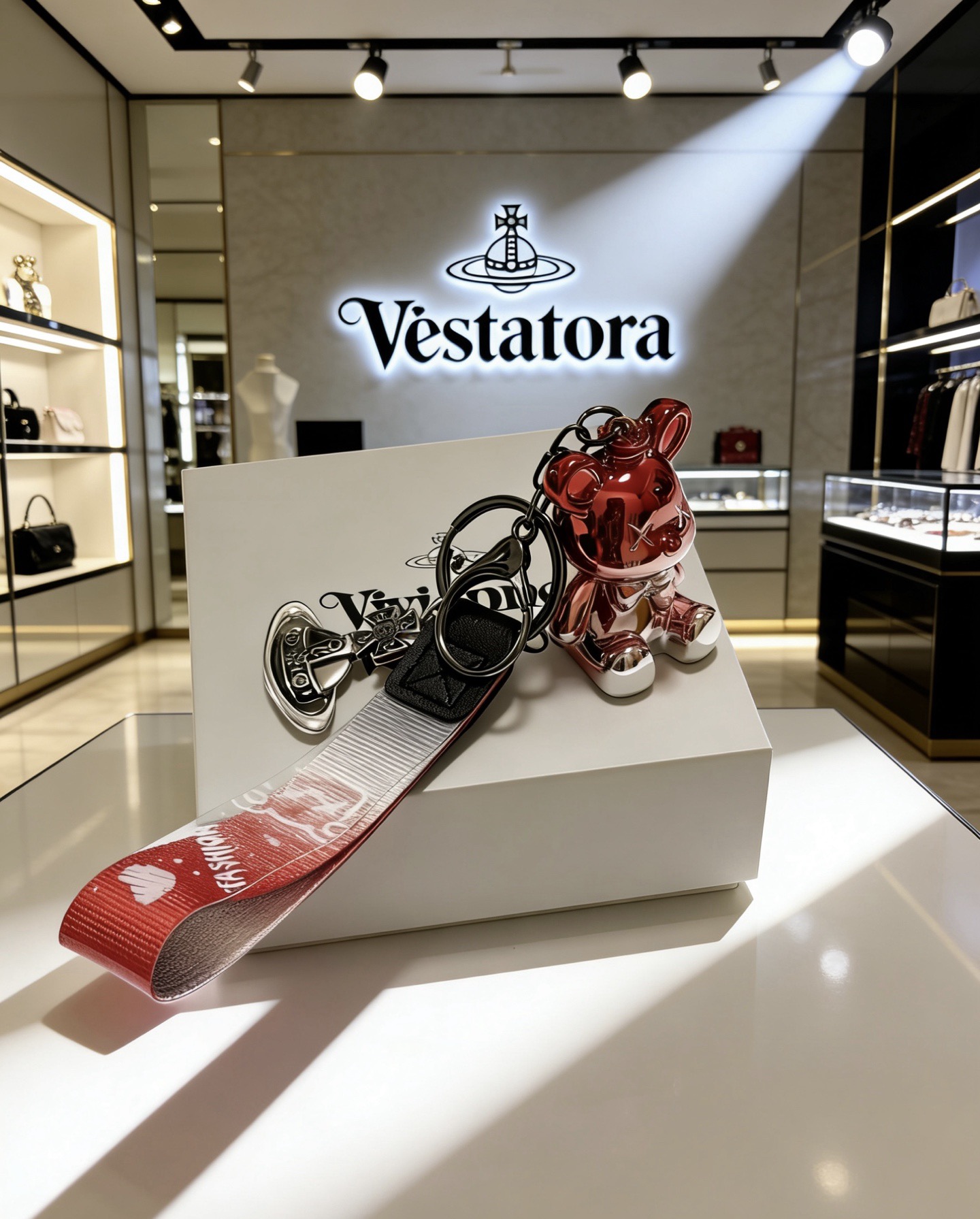 Vivienne Westwood 新品发布 西太后 包包扣 最新款包包挂饰档次更高 Anger Forest系列 款联名设计理念钥匙扣系列