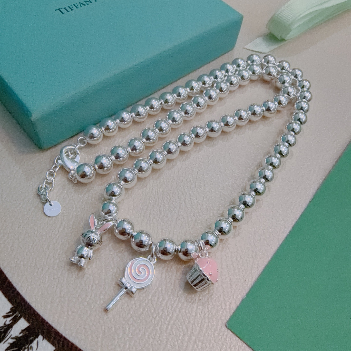 Tiffany & Co. 蒂芙尼项链TIFFNY&CO 精工银版本
