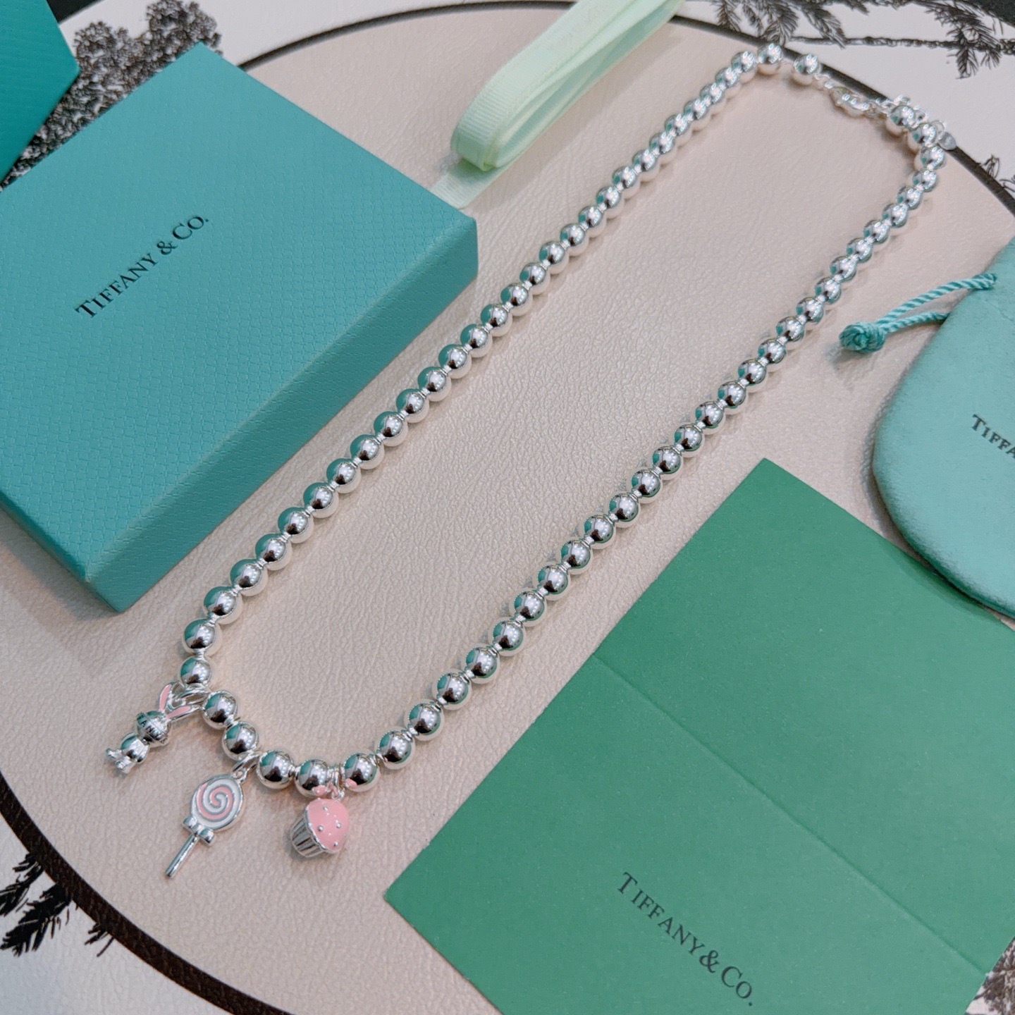 Tiffany & Co. 蒂芙尼项链TIFFNY&CO 精工银版本