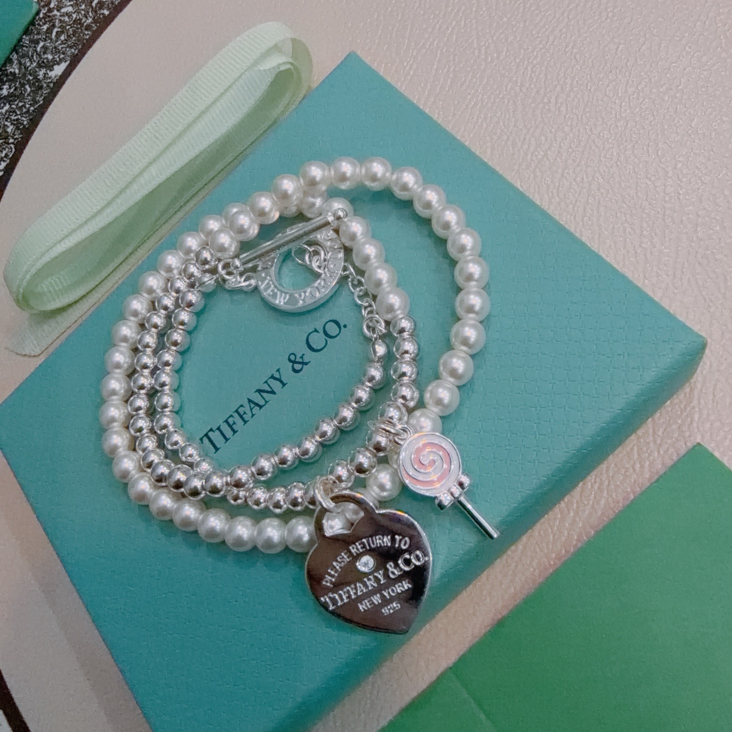 Tiffany & Co. 蒂芙尼手链TIFFNY&CO 精工银版本