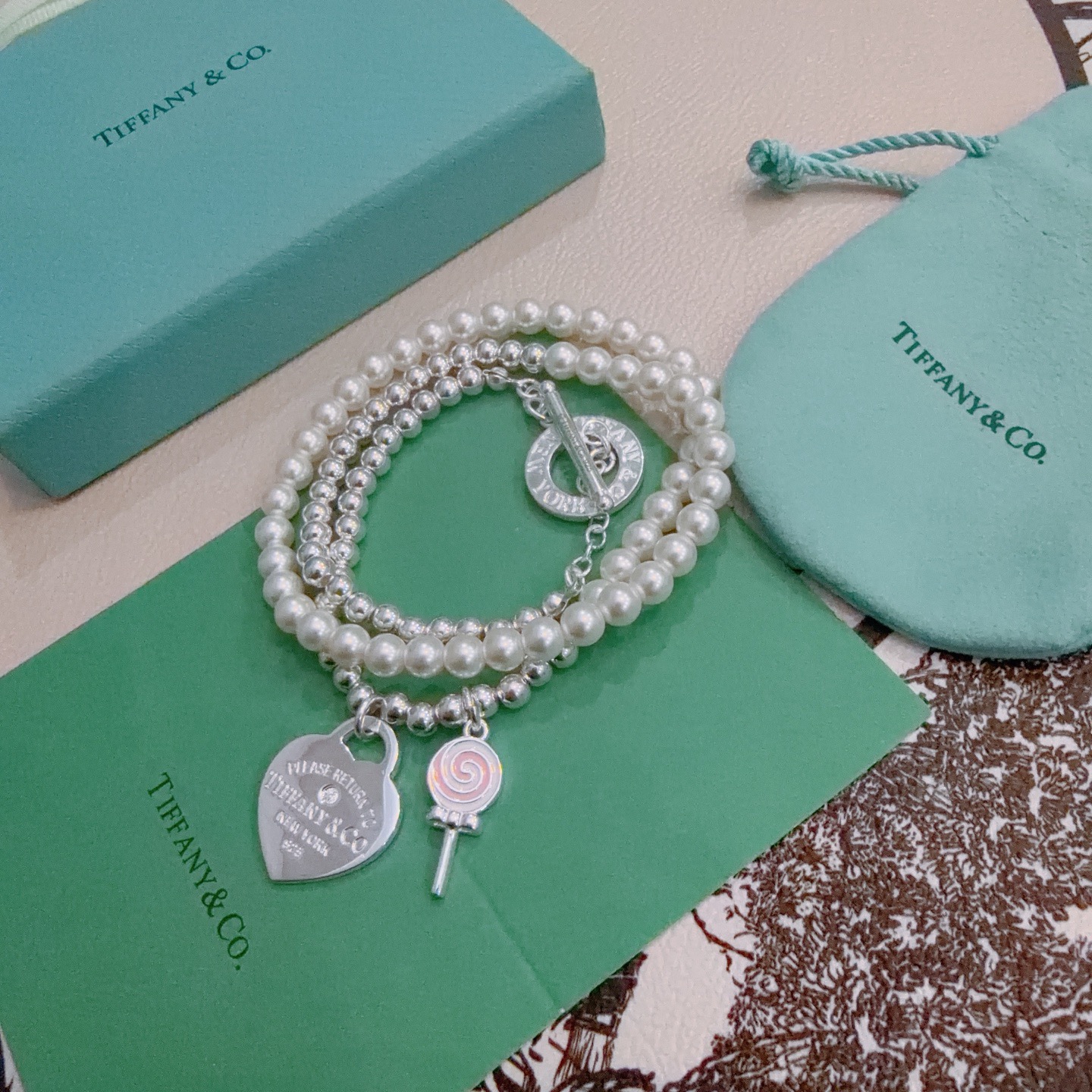 Tiffany & Co. 蒂芙尼手链TIFFNY&CO 精工银版本