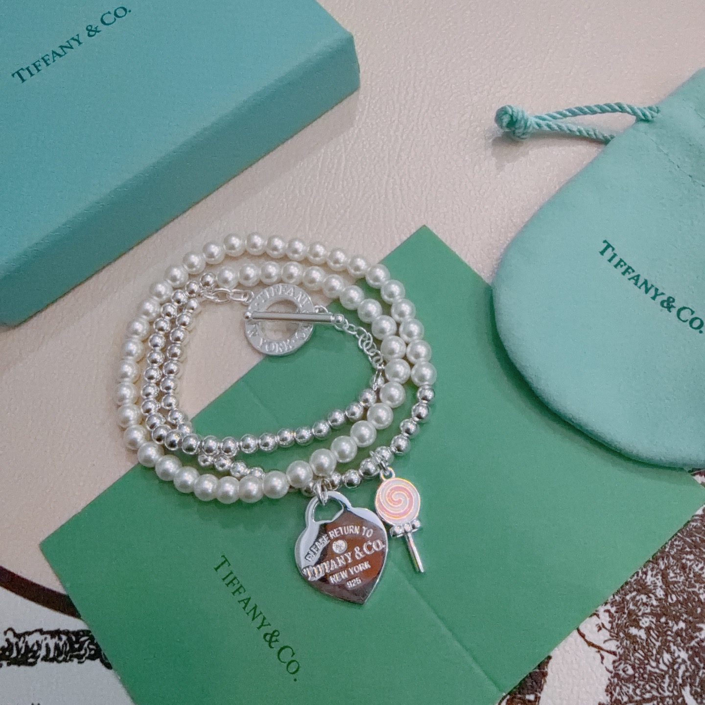 Tiffany & Co. 蒂芙尼手链TIFFNY&CO 精工银版本