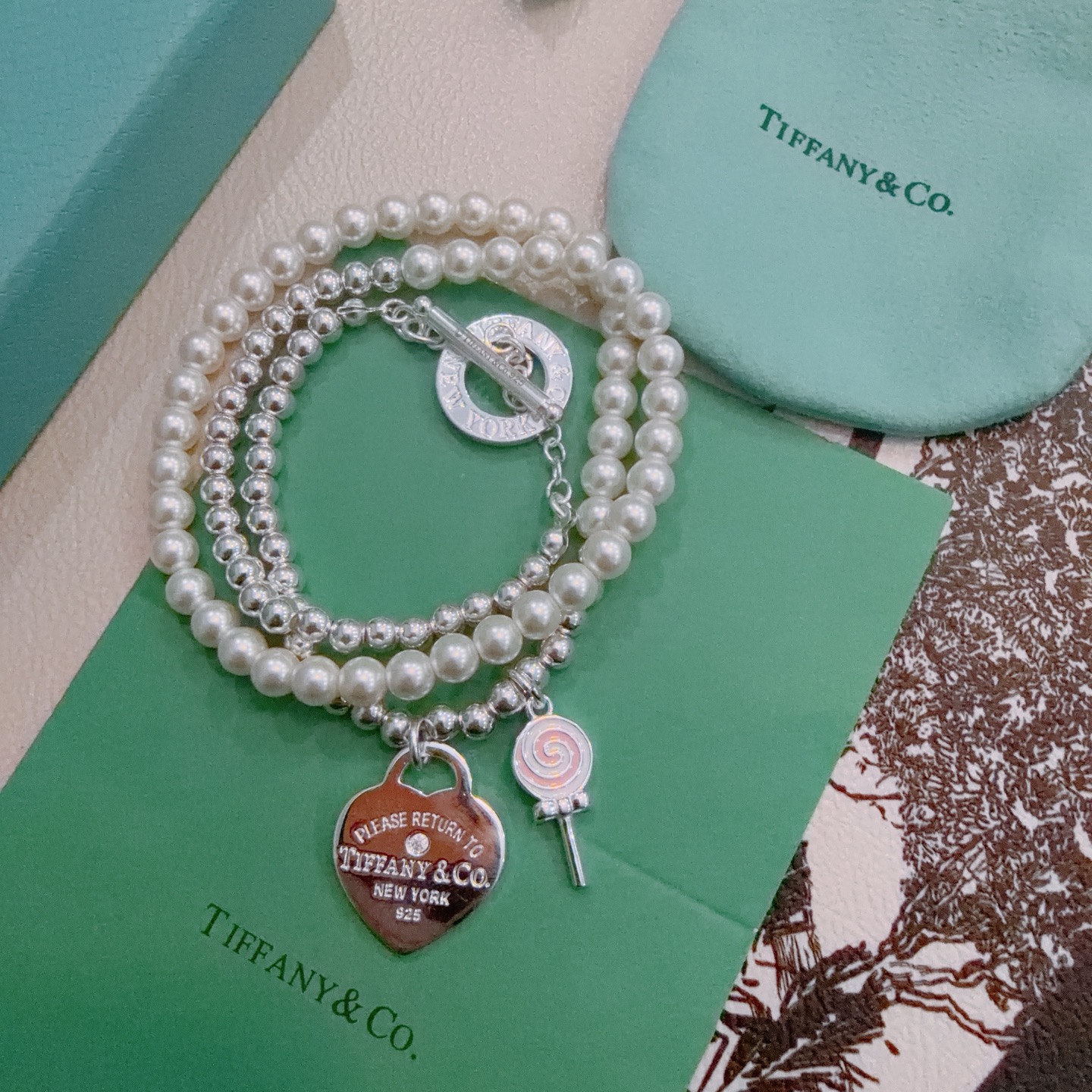 Tiffany & Co. 蒂芙尼手链TIFFNY&CO 精工银版本