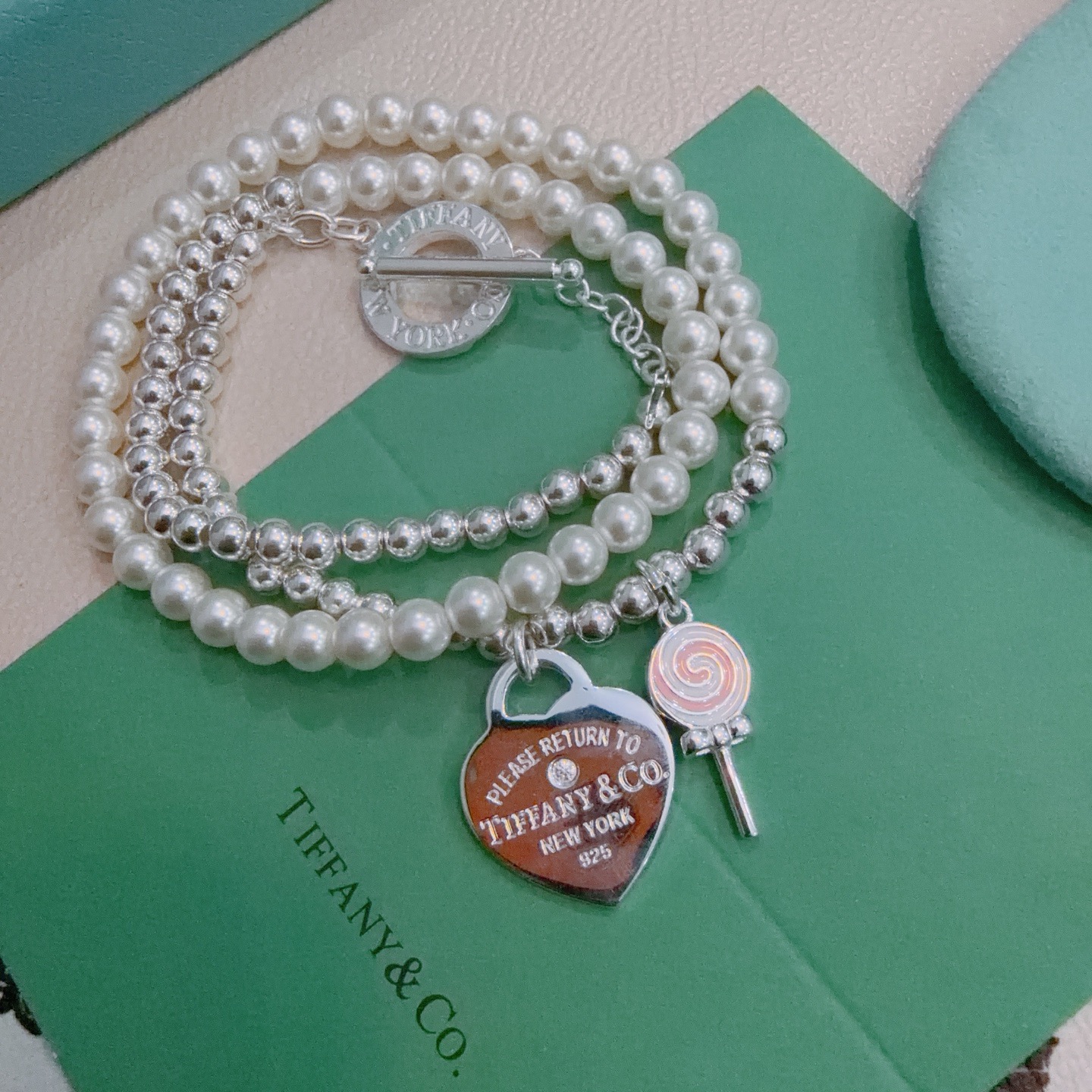 Tiffany & Co. 蒂芙尼手链TIFFNY&CO 精工银版本
