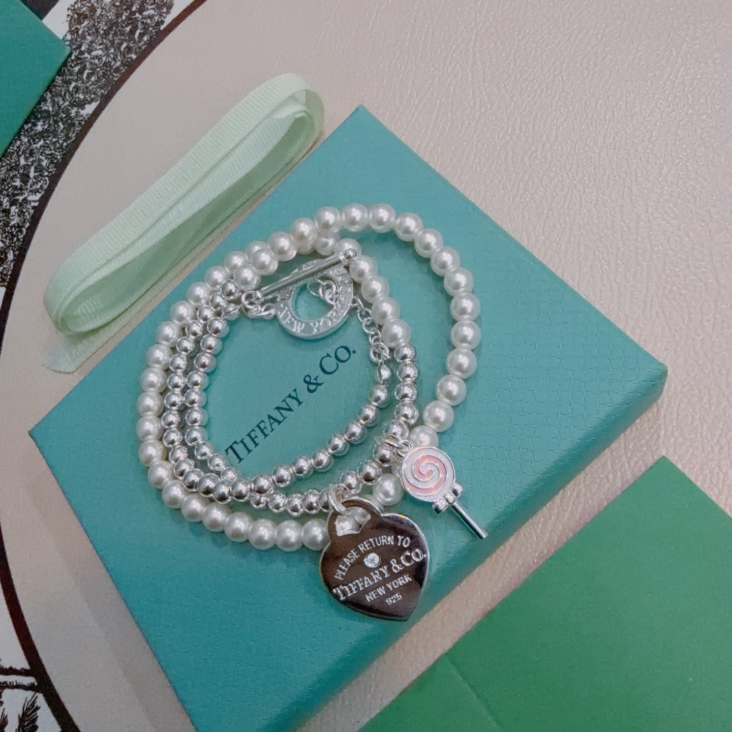 Tiffany & Co. 蒂芙尼手链TIFFNY&CO 精工银版本