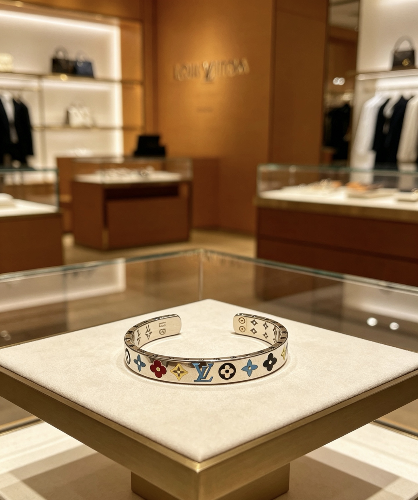 Louis Vuitton 高品质路易威登LV手链手镯 法郎工艺 潮流 男女均可佩戴 同款 摇滚朋克泰银风格 元素 潮流百搭 项链最新款链条档次更高明星 款项链系列 银手链