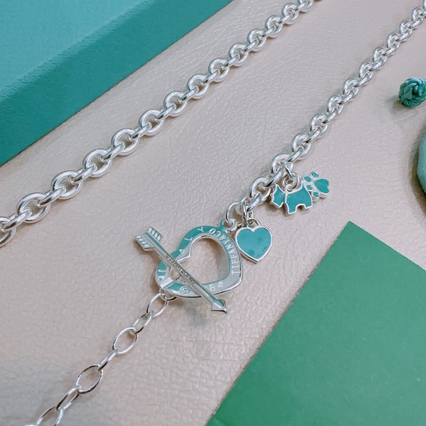 Tiffany & Co. 蒂芙尼项链TIFFNY&CO 精工银版本