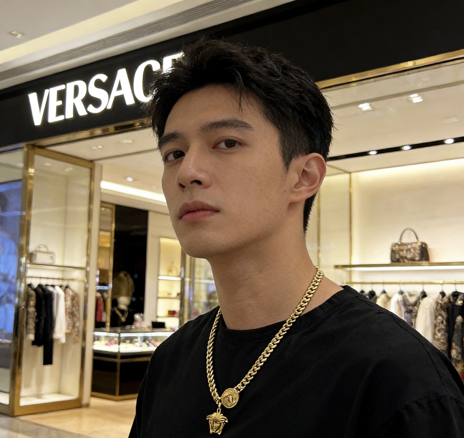 Versace 高品质范思哲项链美杜莎头像 新款开模