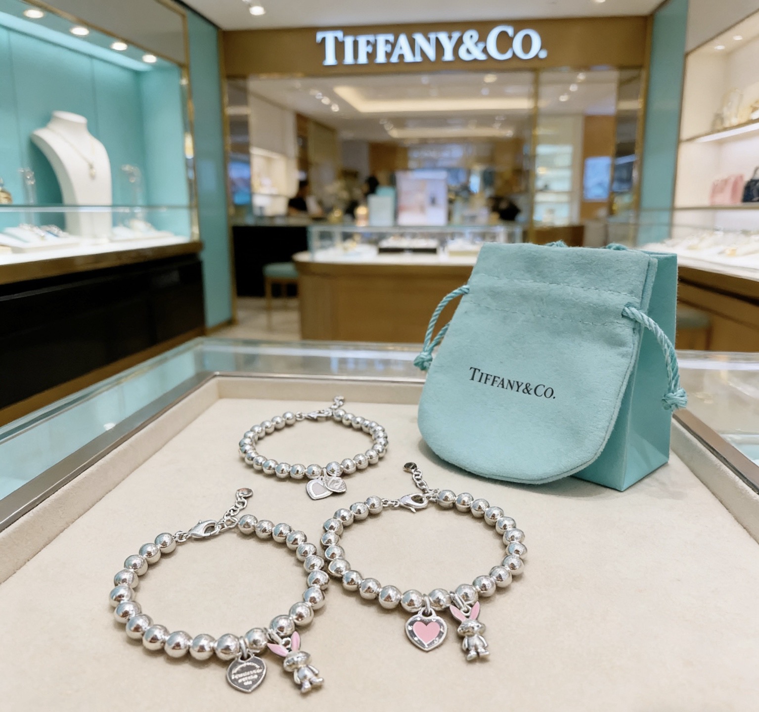 Tiffany & Co. 蒂芙尼 TIFFNY&CO 精工银版本手链